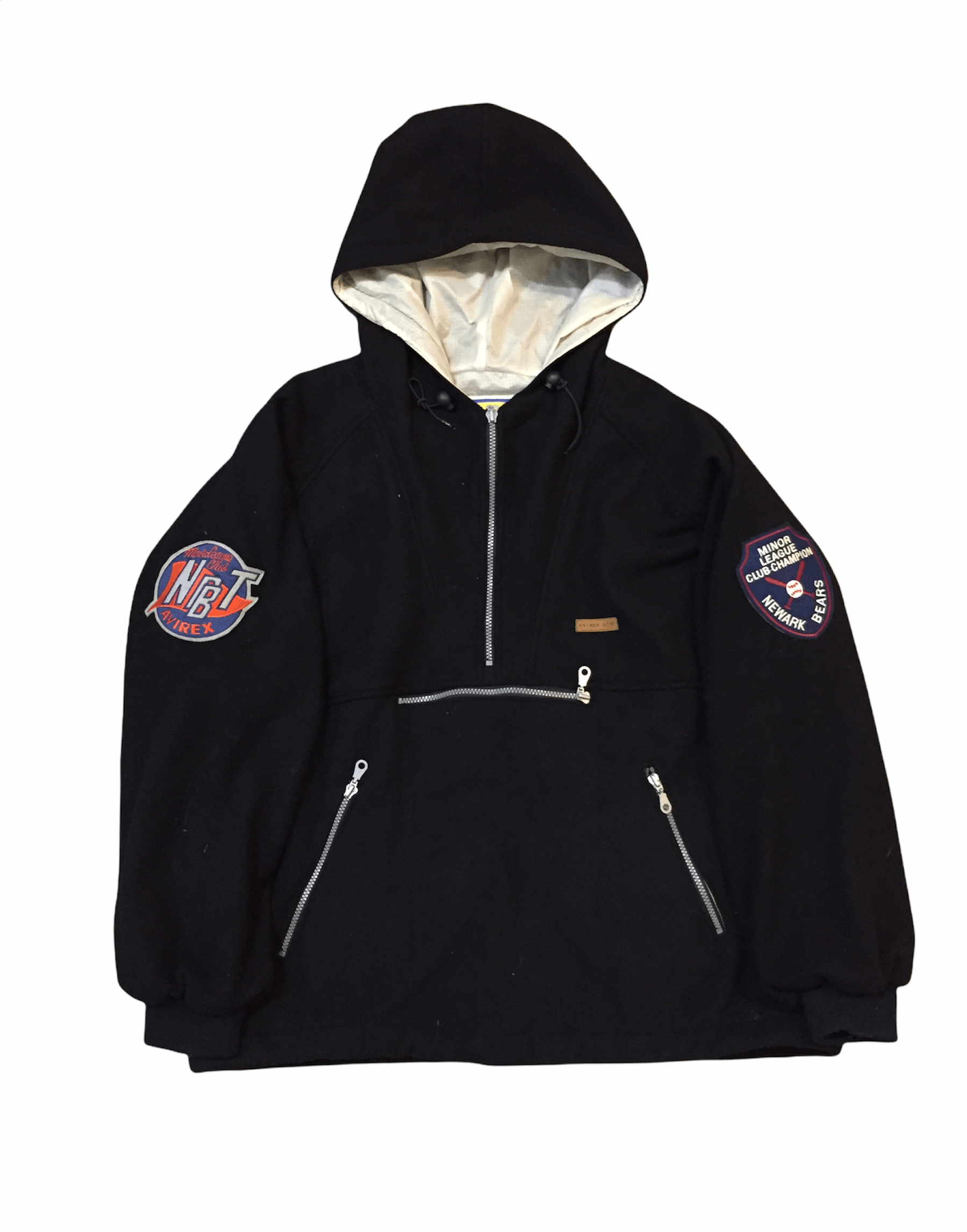 Avirex × Vintage Vintage AVIREX wool kangaroo hoodie patch Size US L / EU 52-54 / 3 - 1 Thumbnail