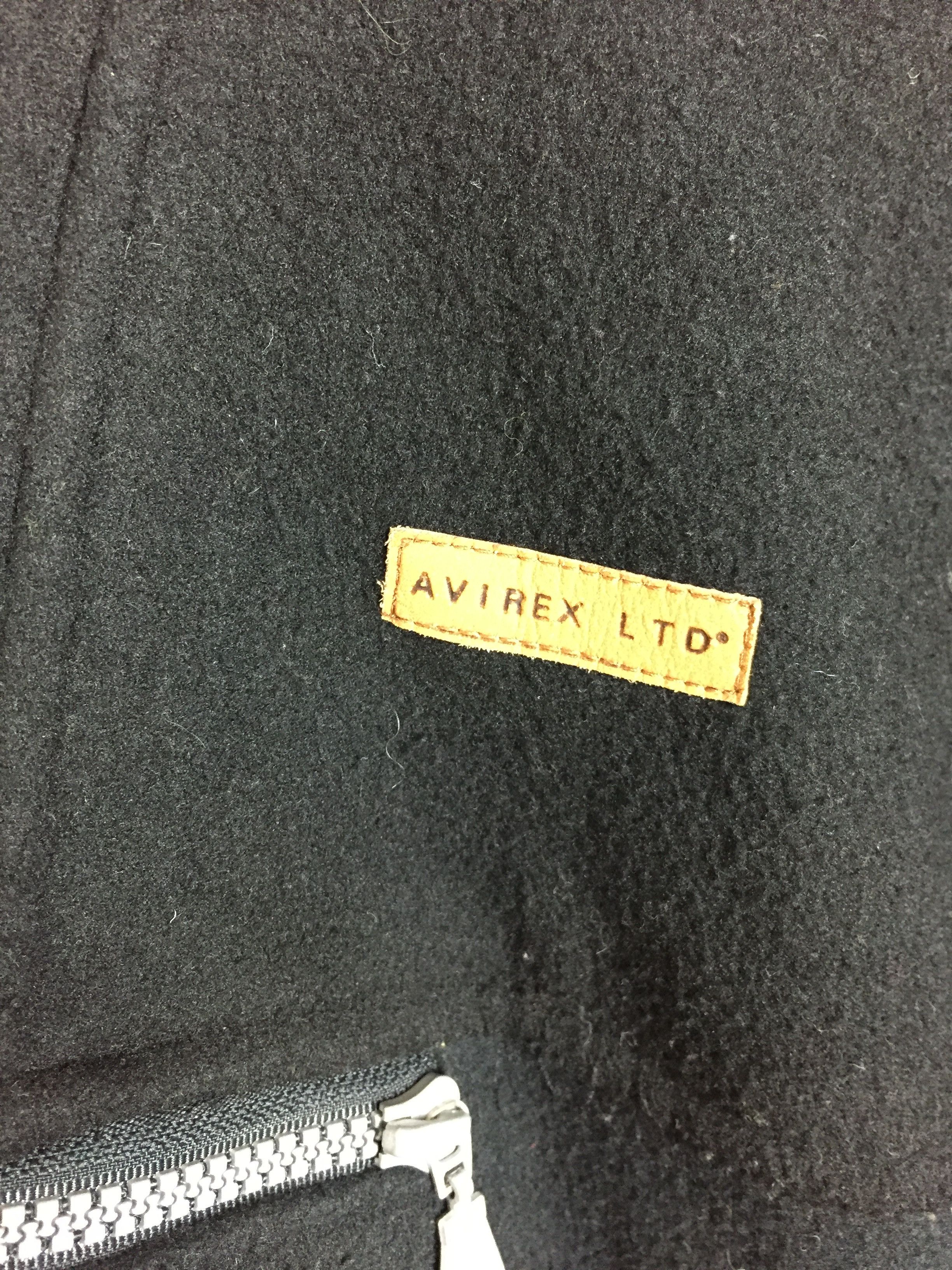 Avirex × Vintage Vintage AVIREX wool kangaroo hoodie patch Size US L / EU 52-54 / 3 - 4 Thumbnail