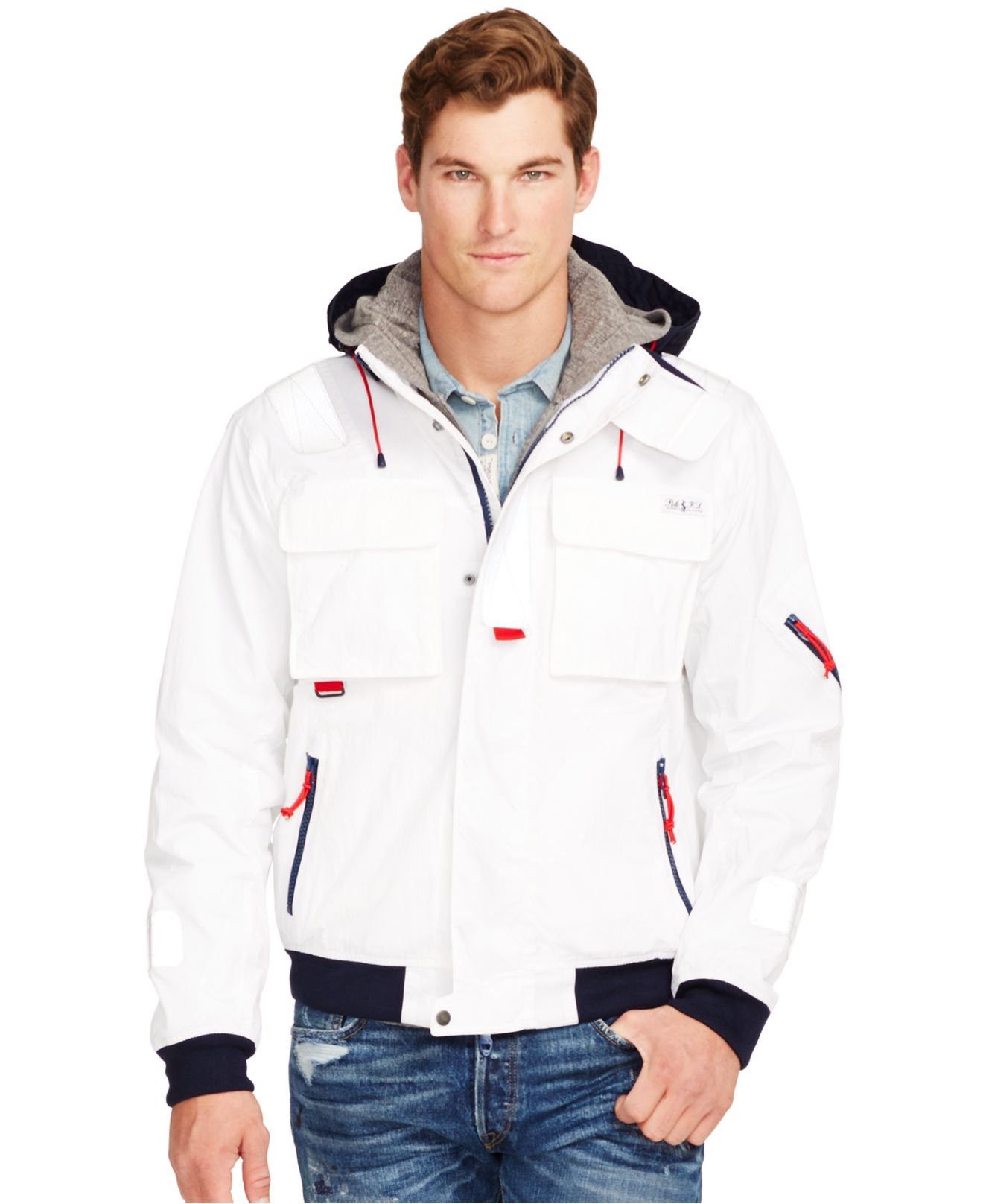 Polo Ralph Lauren Polo Ralph Lauren reflective Waxed-Canvas Sailing Jacket Size US L / EU 52-54 / 3 - 3 Thumbnail