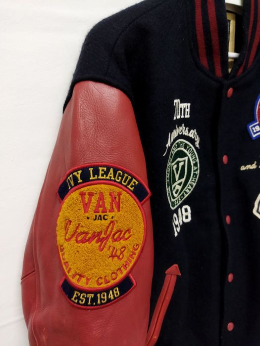 Varsity Rare!! VAN JAC 70th Anniversary Varsity Jacket | Grailed