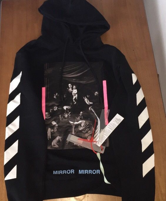 Off white mirror mirror hoodie sale