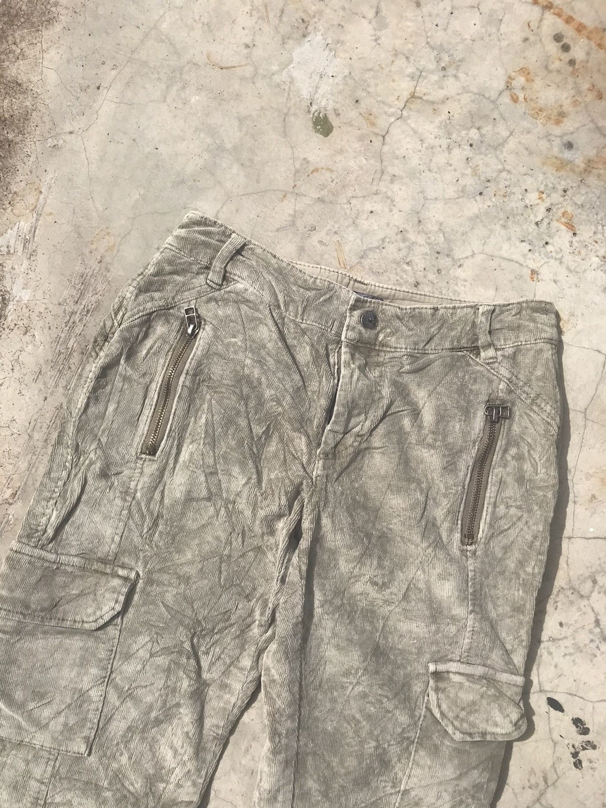 Japanese Brand Marrakech Brand Utility Brown Corduroy Cargo Pants W28 Size US 28 / EU 44 - 4 Thumbnail