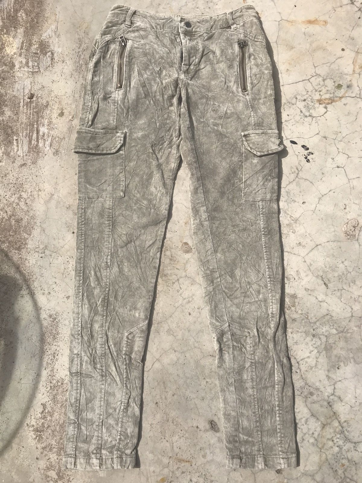 Japanese Brand Marrakech Brand Utility Brown Corduroy Cargo Pants W28 Size US 28 / EU 44 - 3 Thumbnail