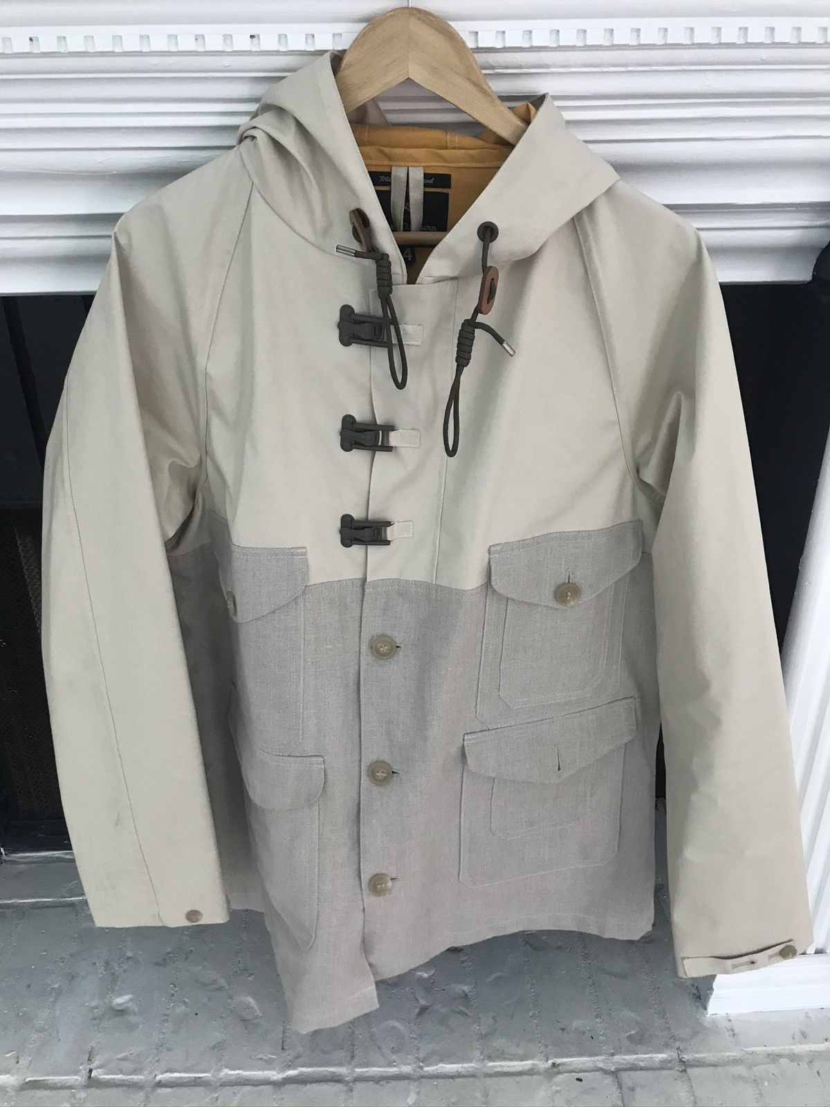 Image of Nigel Cabourn Cameraman Jacket in White, Men's (Size XL)