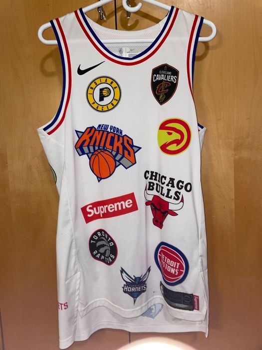 Supreme NBA Nike Supreme Teams Authentic Jersey | Grailed