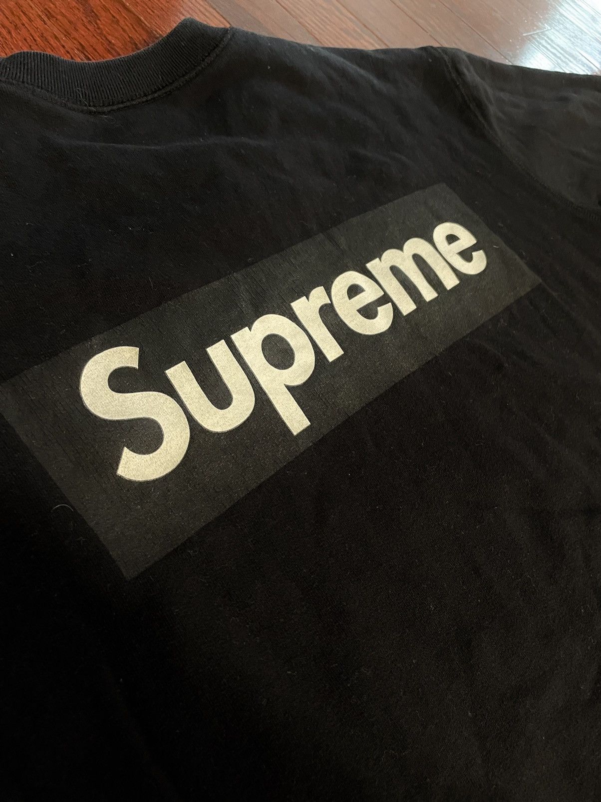 100% Authentic Rare 2011 Supreme Big Box logo Crewneck