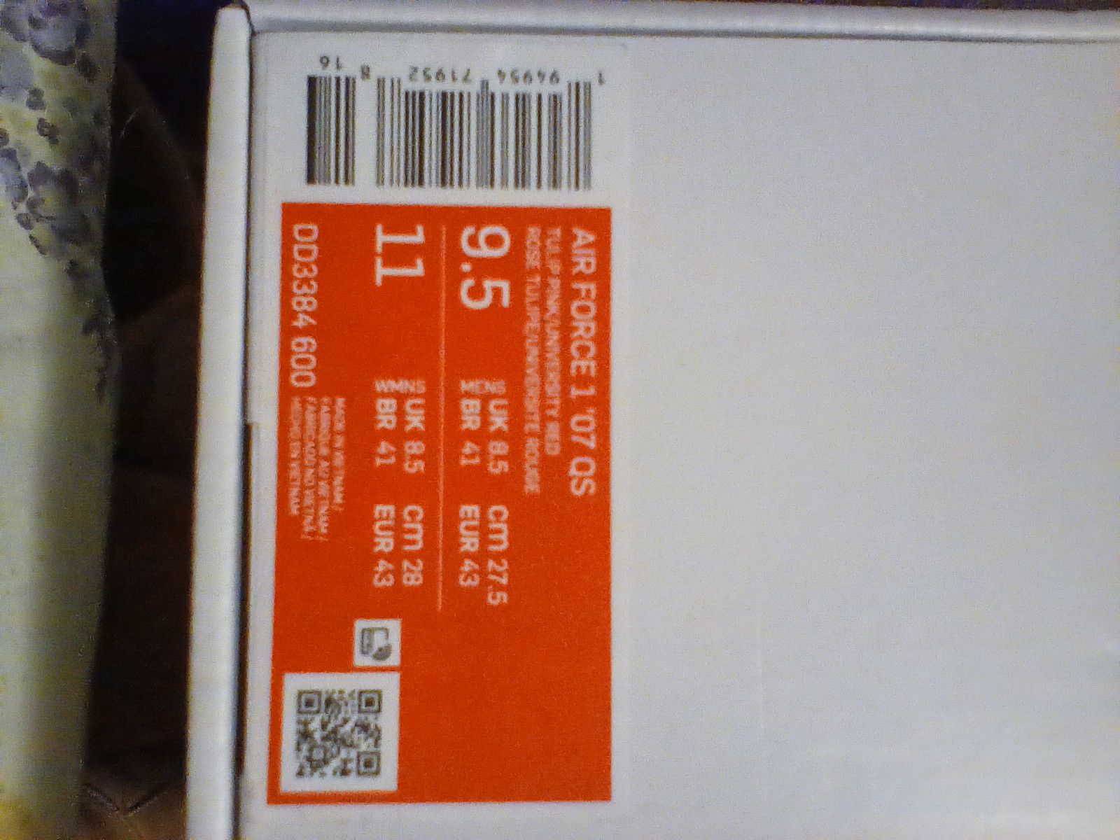 nike airforce 1 loveletter