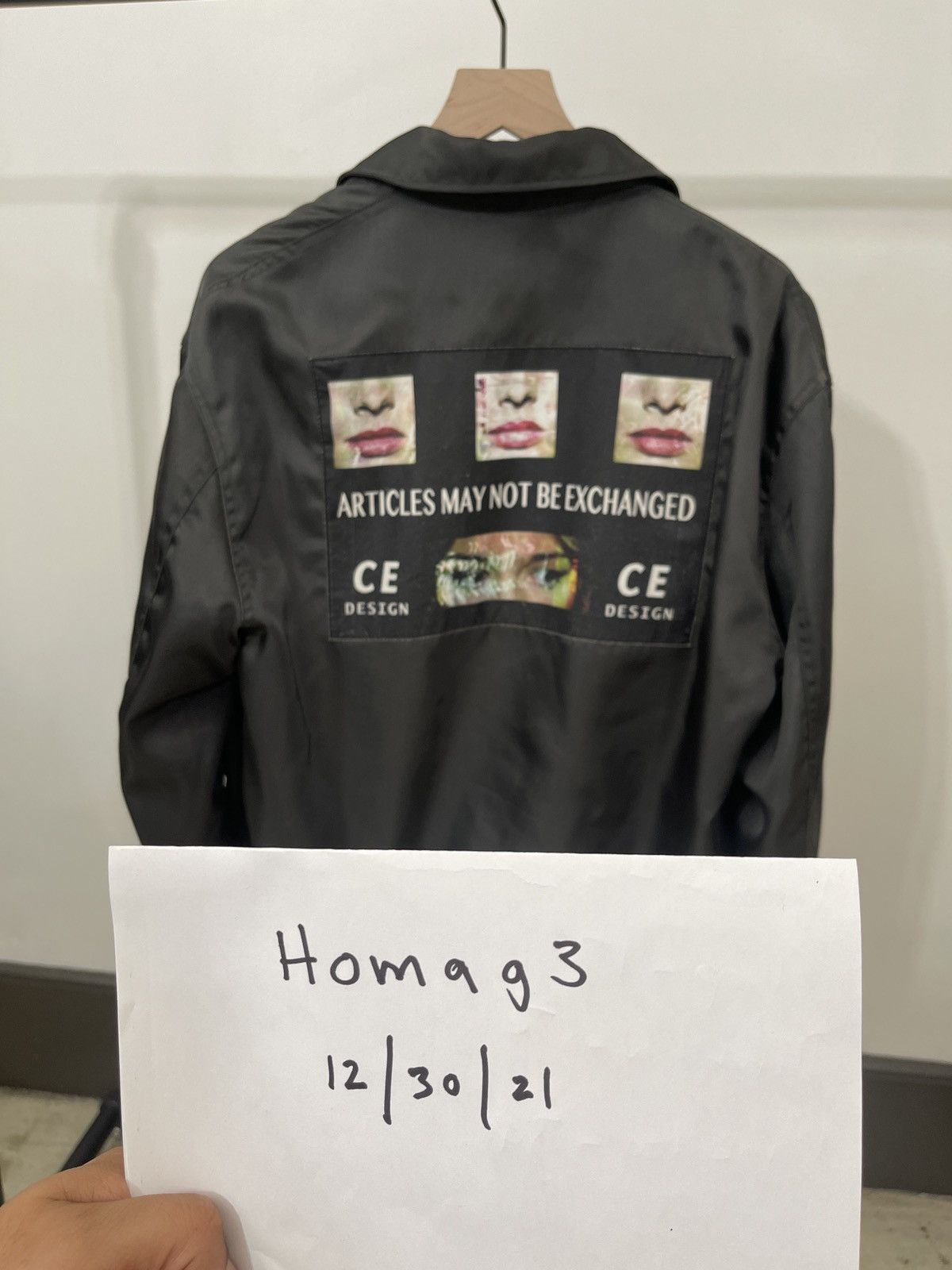 C.E(CAV EMPT) ジャケット Jacket Cav Empt Mol Skin Button Jacket Grey CES25JK17 GRY