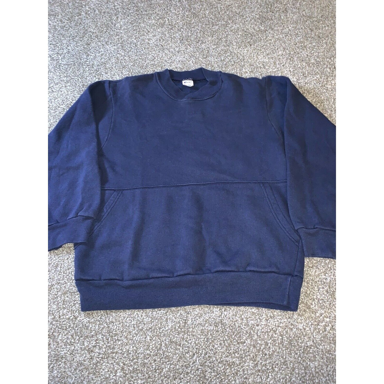 Champion Vintage 70s 60s Champion USA Navy Sweatshirt Sweater Blank |  Grailed