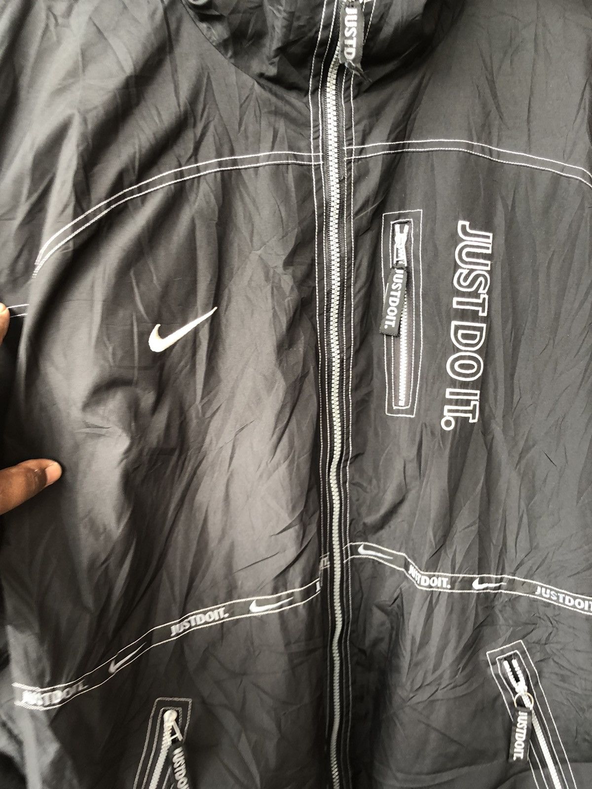 Nike Vintage reversible Light jacket NIKE PREMIER -JUST DO IT Size US XL / EU 56 / 4 - 11 Thumbnail