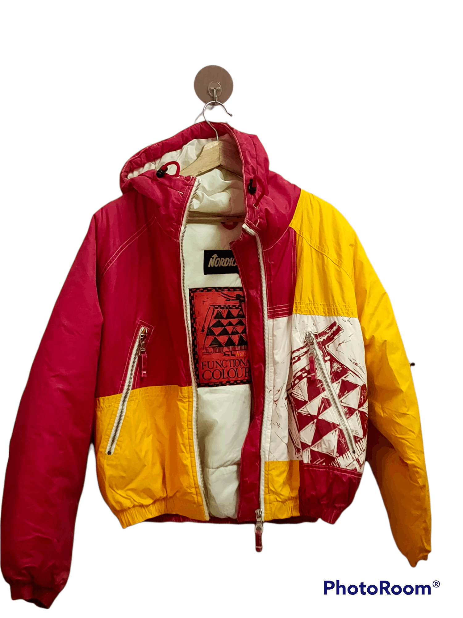 Other Nordica zip jacket puffer hoodie functional colours Size US S / EU 44-46 / 1 - 3 Thumbnail