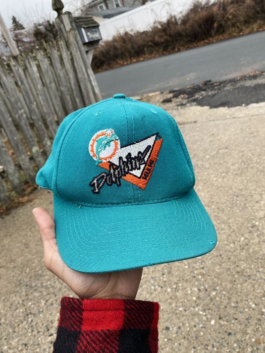 Miami Dolphins 1990s Vintage Hat One Size 