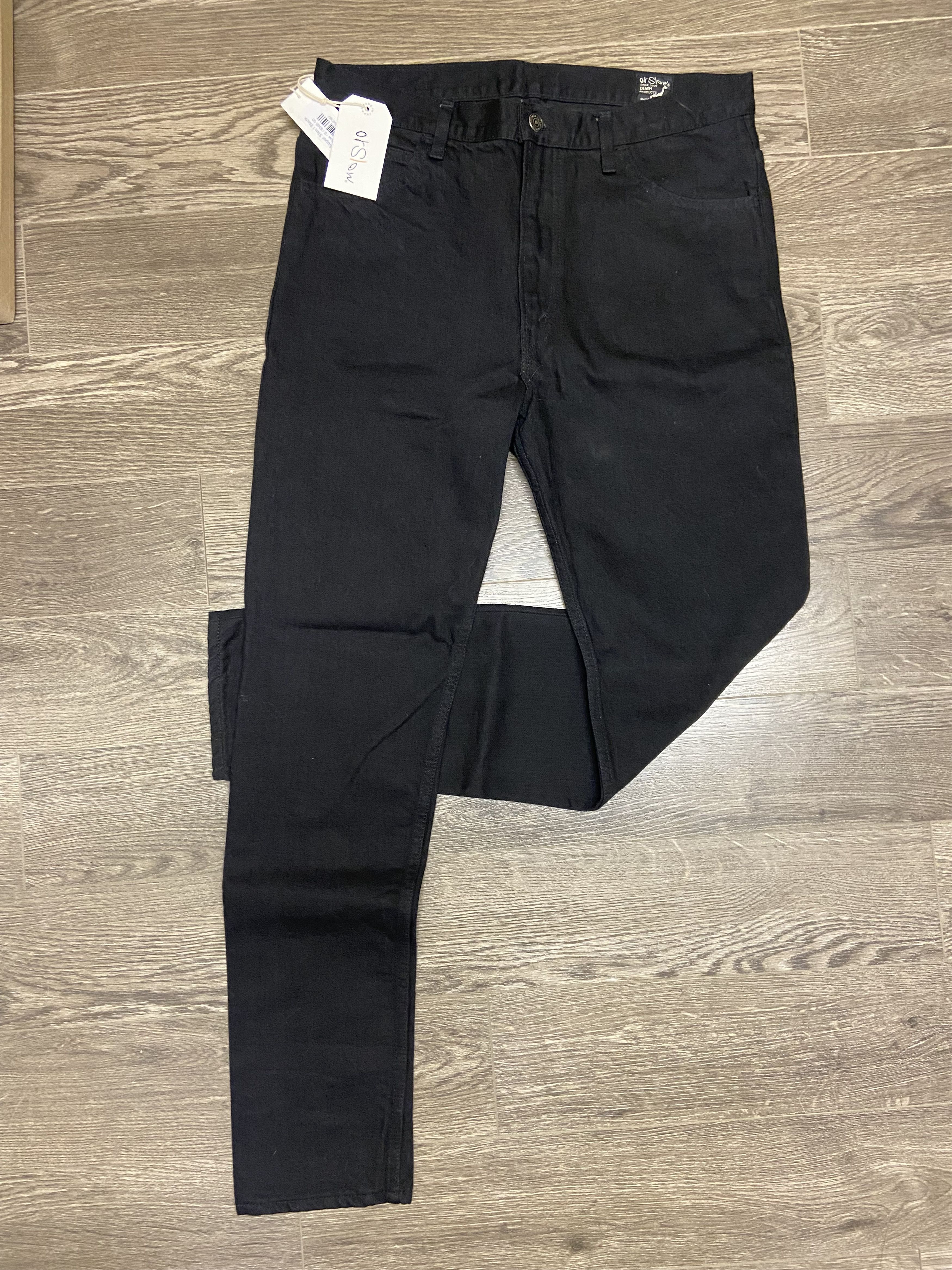 Orslow Orslow 307 Black 13 oz skinny Fit Denim | Grailed