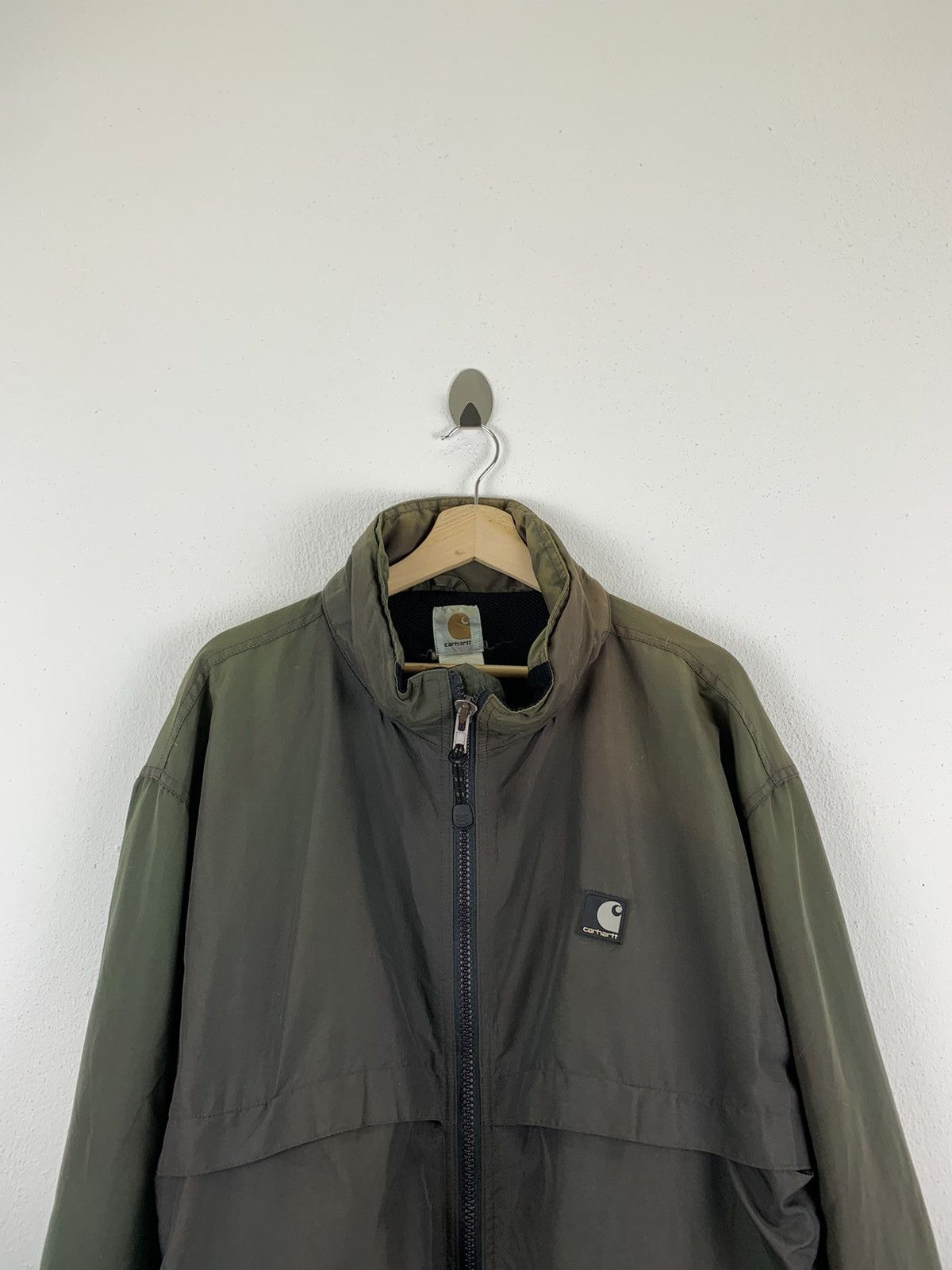 Carhartt VINTAGE CARHARTT ZIP UP FADED GREEN JACKET Size US XL / EU 56 / 4 - 2 Thumbnail