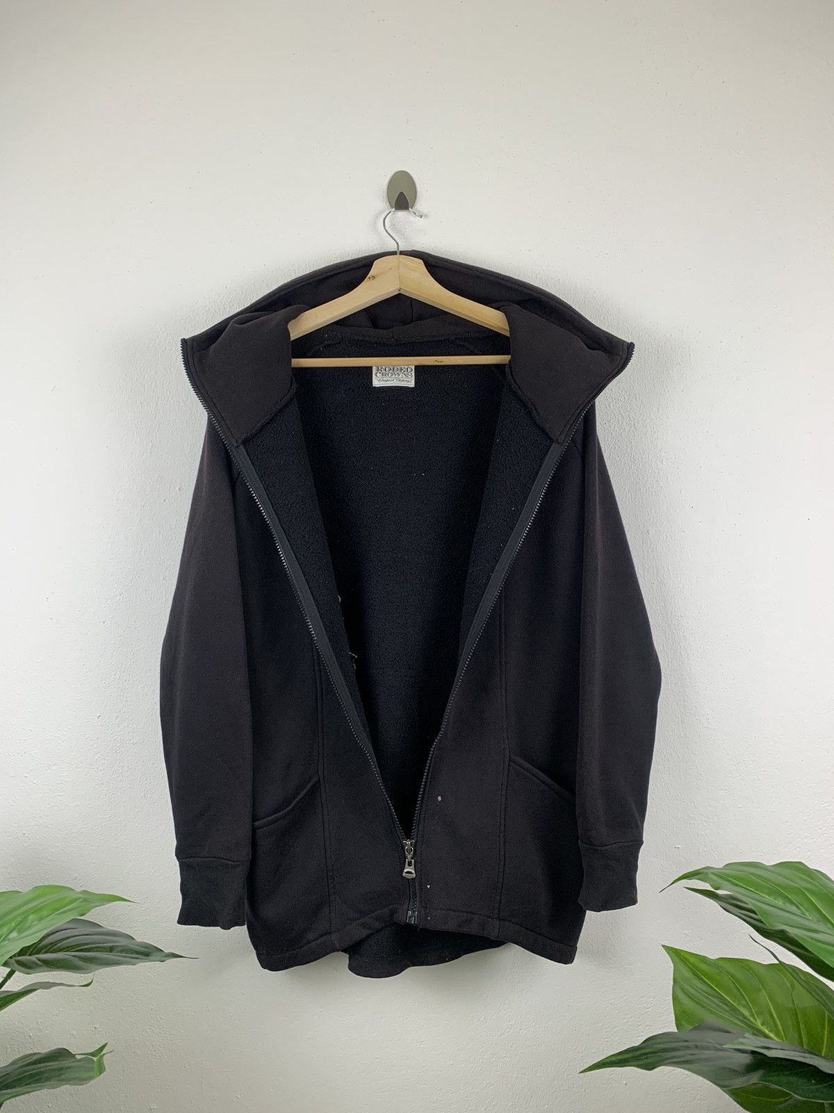 Japanese Brand RODEO CROWNS ZIP UP HOODIE Size US S / EU 44-46 / 1 - 4 Thumbnail