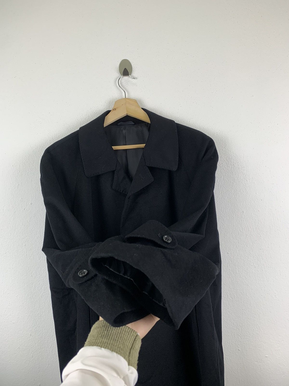 Gianni Valentino × Valentino GIANNI VALENTINO ITALY CASHMERE LONG JACKET Size US XL / EU 56 / 4 - 4 Thumbnail