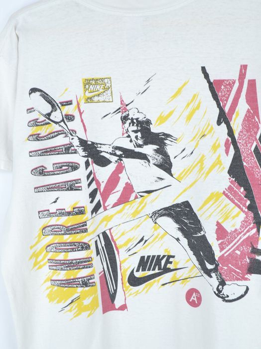 Nike Rare 90s Vintage Nike Andre Agassi T Shirt Grailed 8825