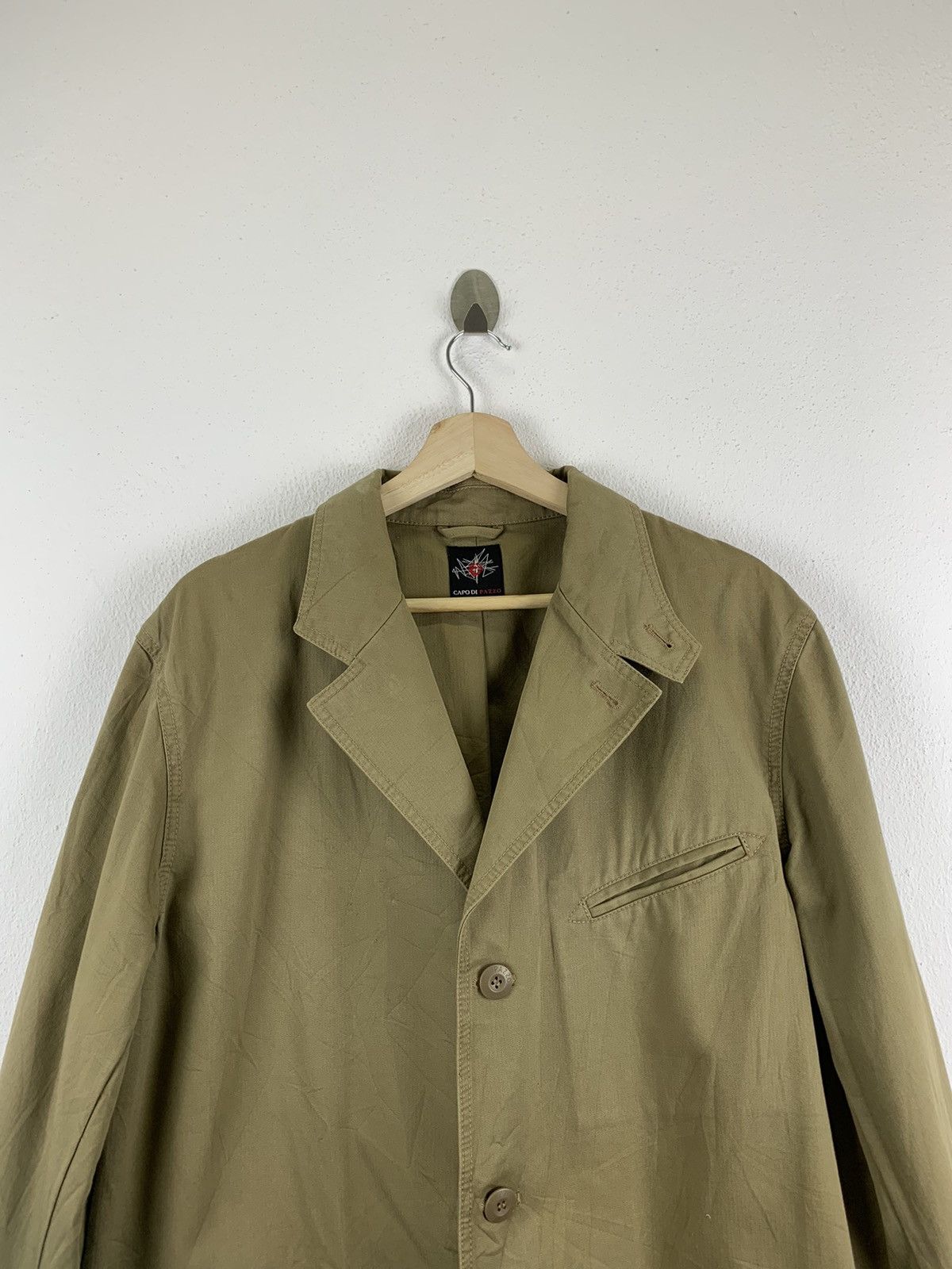 Japanese Brand CAPO DI PAZZO COTTON JACKET Size US XL / EU 56 / 4 - 2 Thumbnail