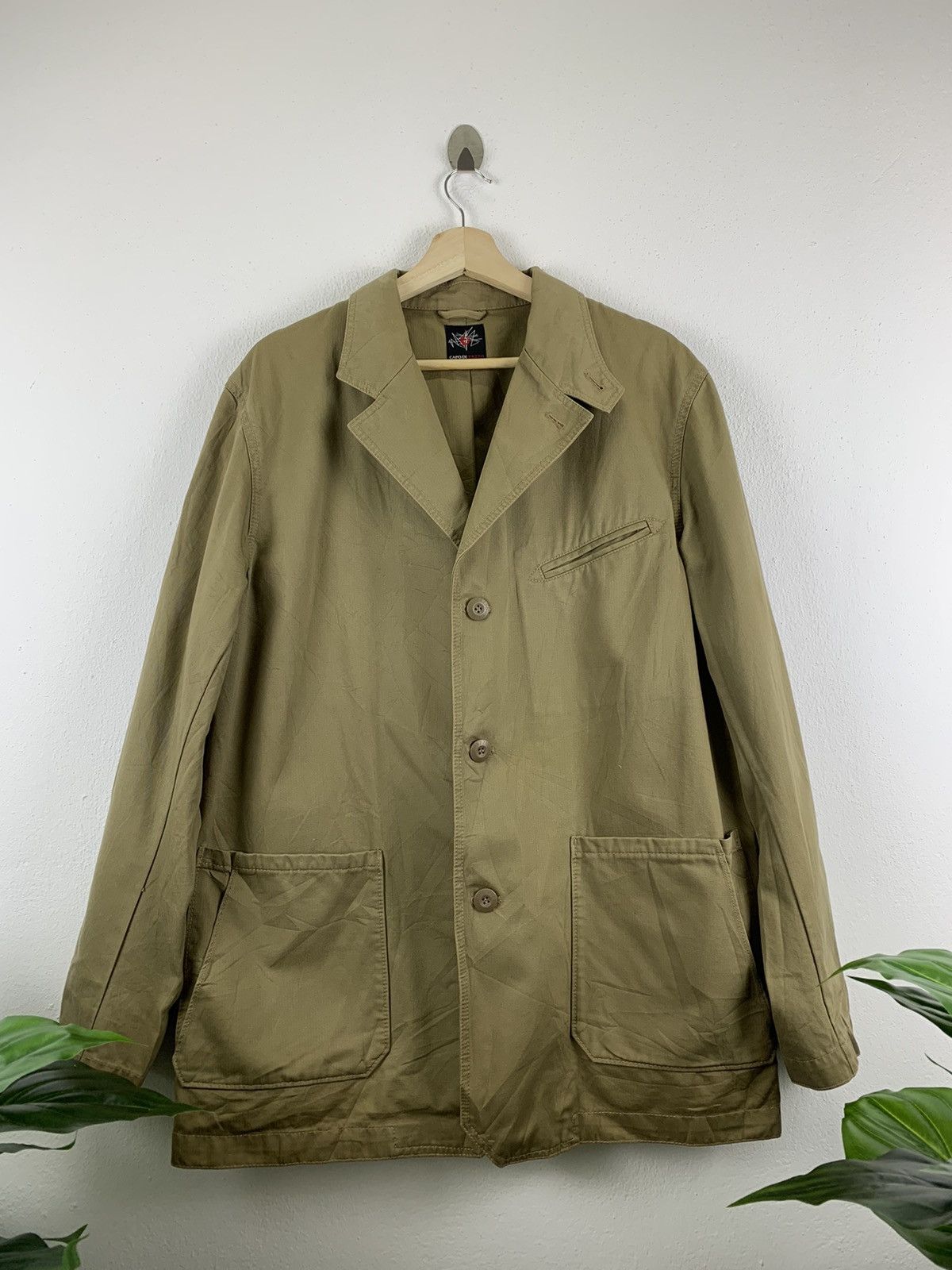 Japanese Brand CAPO DI PAZZO COTTON JACKET Size US XL / EU 56 / 4 - 1 Thumbnail