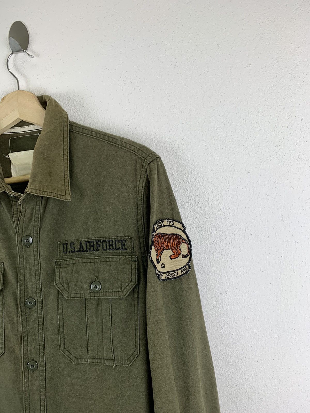 Vintage VINTAGE US AIR FORCE COTTON SHIRT Size US M / EU 48-50 / 2 - 3 Thumbnail