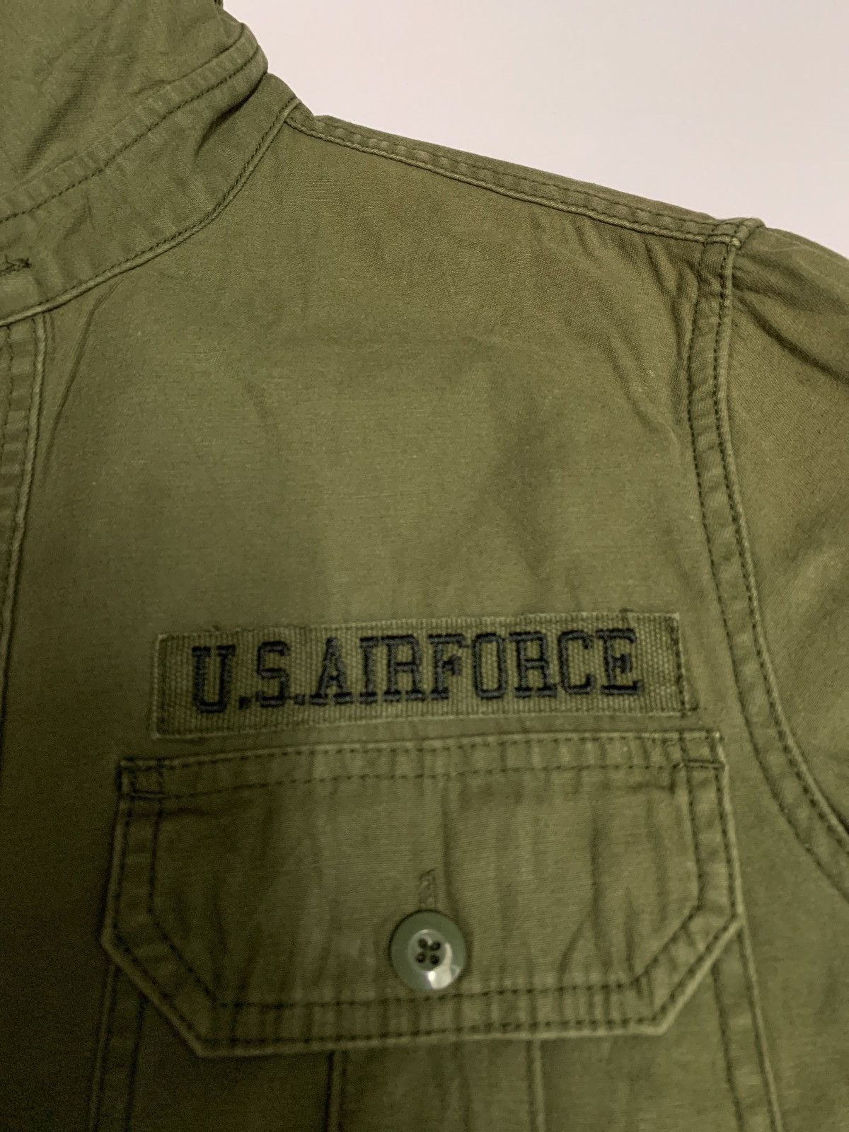 Vintage VINTAGE US AIR FORCE COTTON SHIRT Size US M / EU 48-50 / 2 - 9 Thumbnail