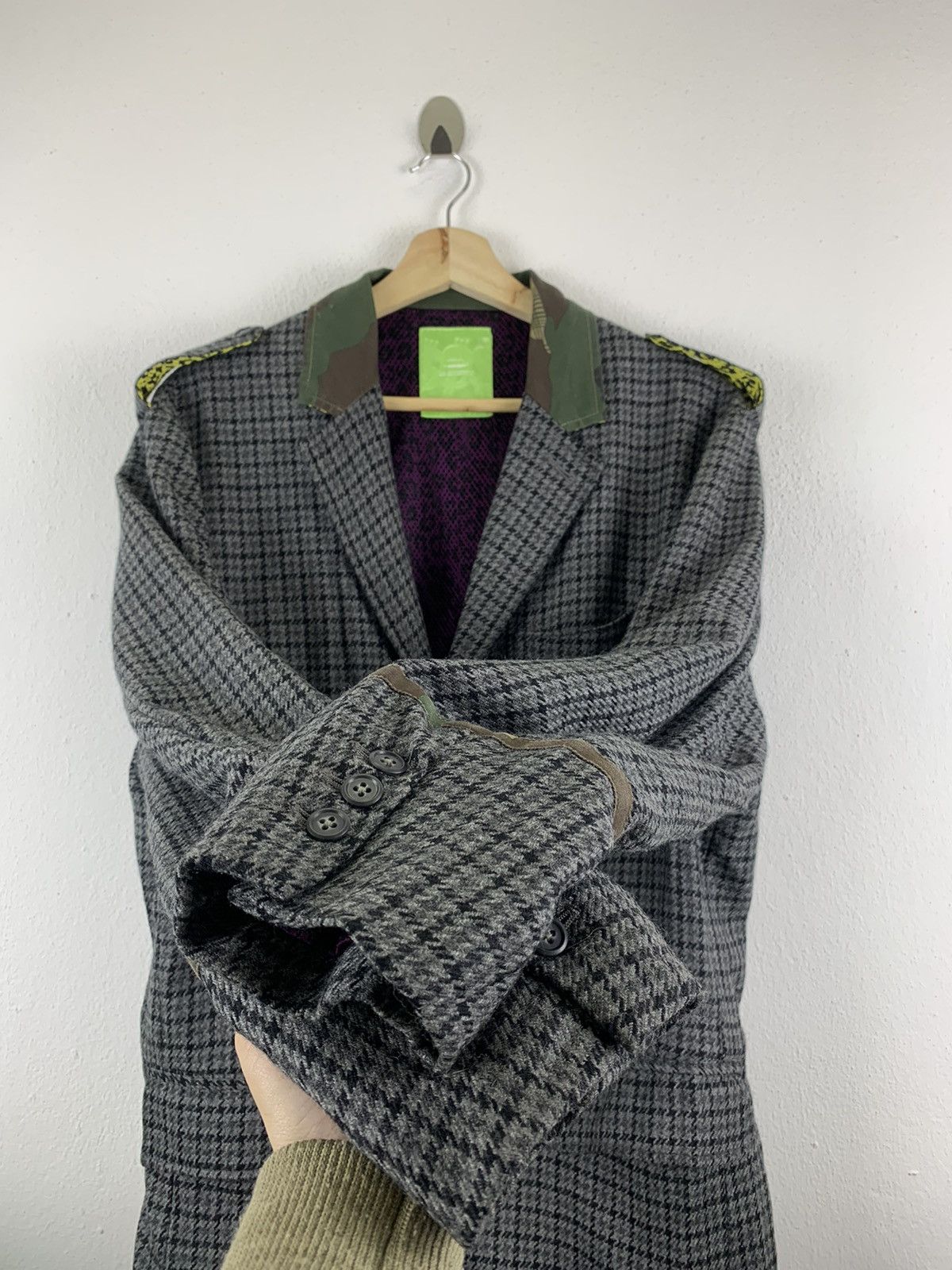 Japanese Brand × Swagger SWAGGER WOOL JACKET NICE DESIGN Size US L / EU 52-54 / 3 - 3 Thumbnail