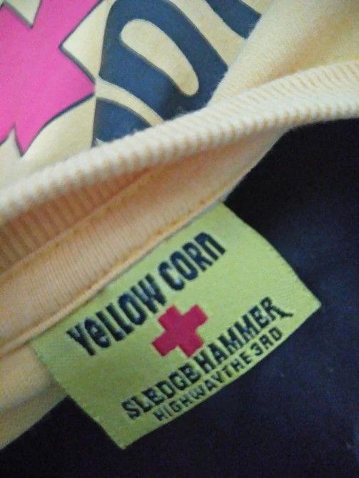 YELLOW CORN 🔥 90s Yellow Corn Sledge Hammer Highway Size US L / EU 52-54 / 3 - 3 Thumbnail