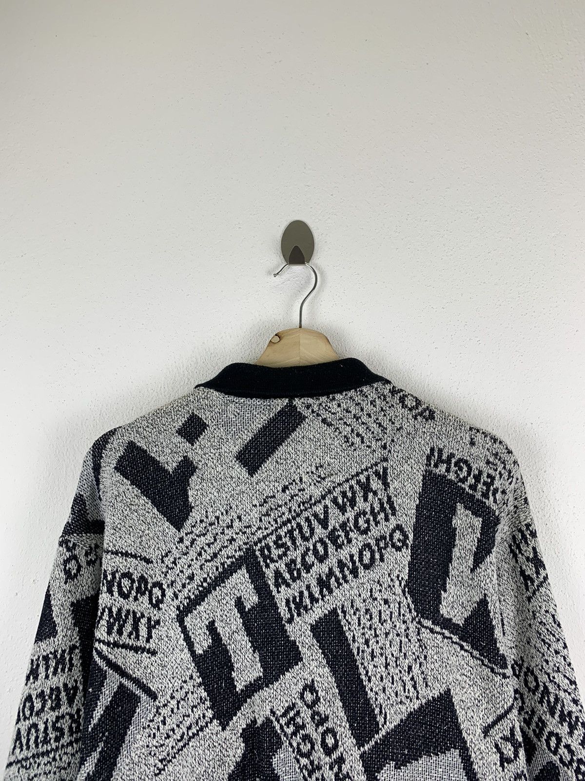 Japanese Brand × Vintage VINTAGE CAMPUS UNIVERSITY KNITWEAR COLLAR SWEATSHIRT Size US M / EU 48-50 / 2 - 6 Thumbnail