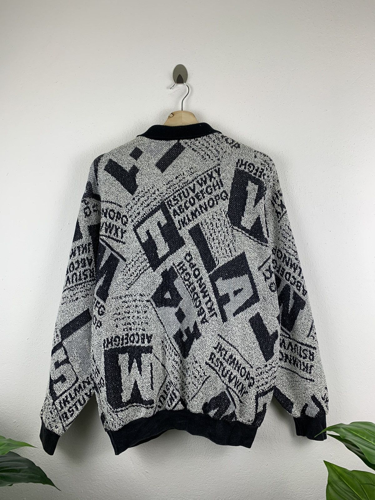 Japanese Brand × Vintage VINTAGE CAMPUS UNIVERSITY KNITWEAR COLLAR SWEATSHIRT Size US M / EU 48-50 / 2 - 5 Thumbnail