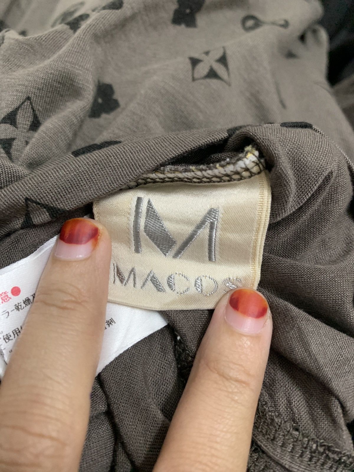 Japanese Brand MACOS FITTED SHIRT Size US S / EU 44-46 / 1 - 7 Thumbnail