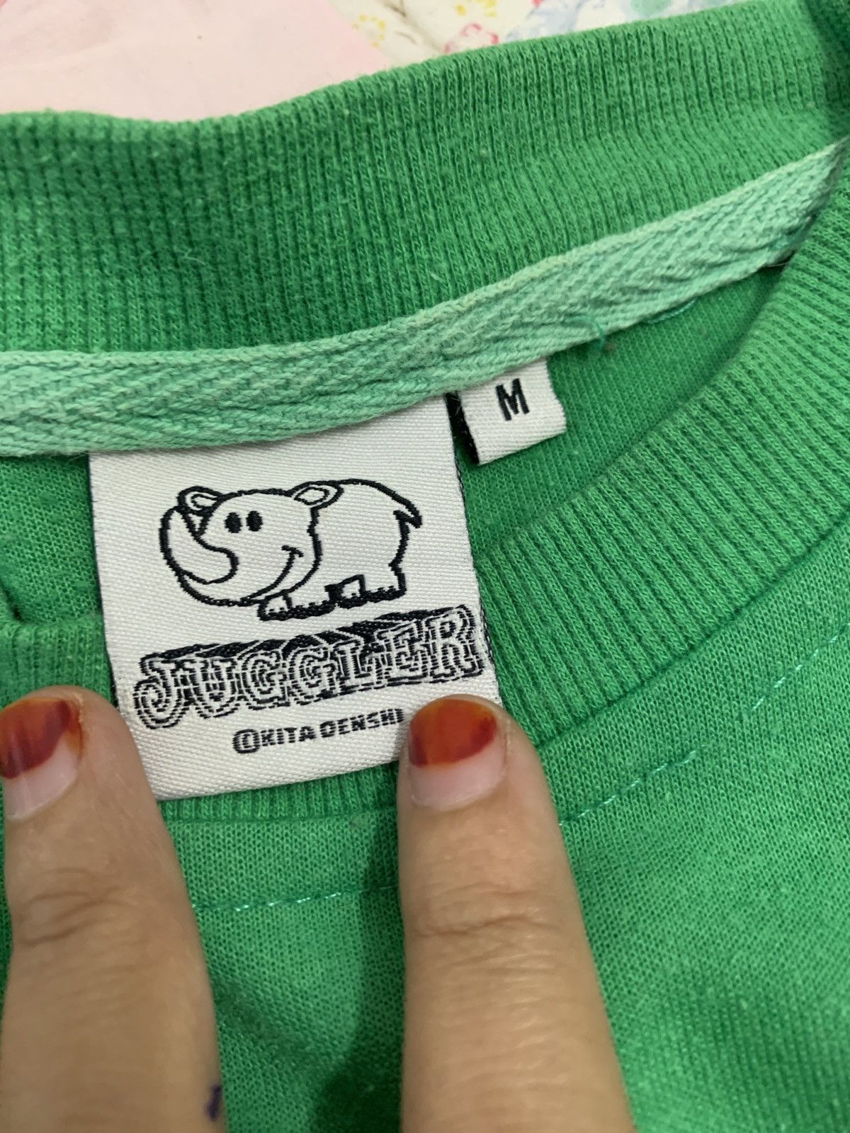 Japanese Brand JUNGGLER GREEN T-SHIRT Size US M / EU 48-50 / 2 - 7 Thumbnail