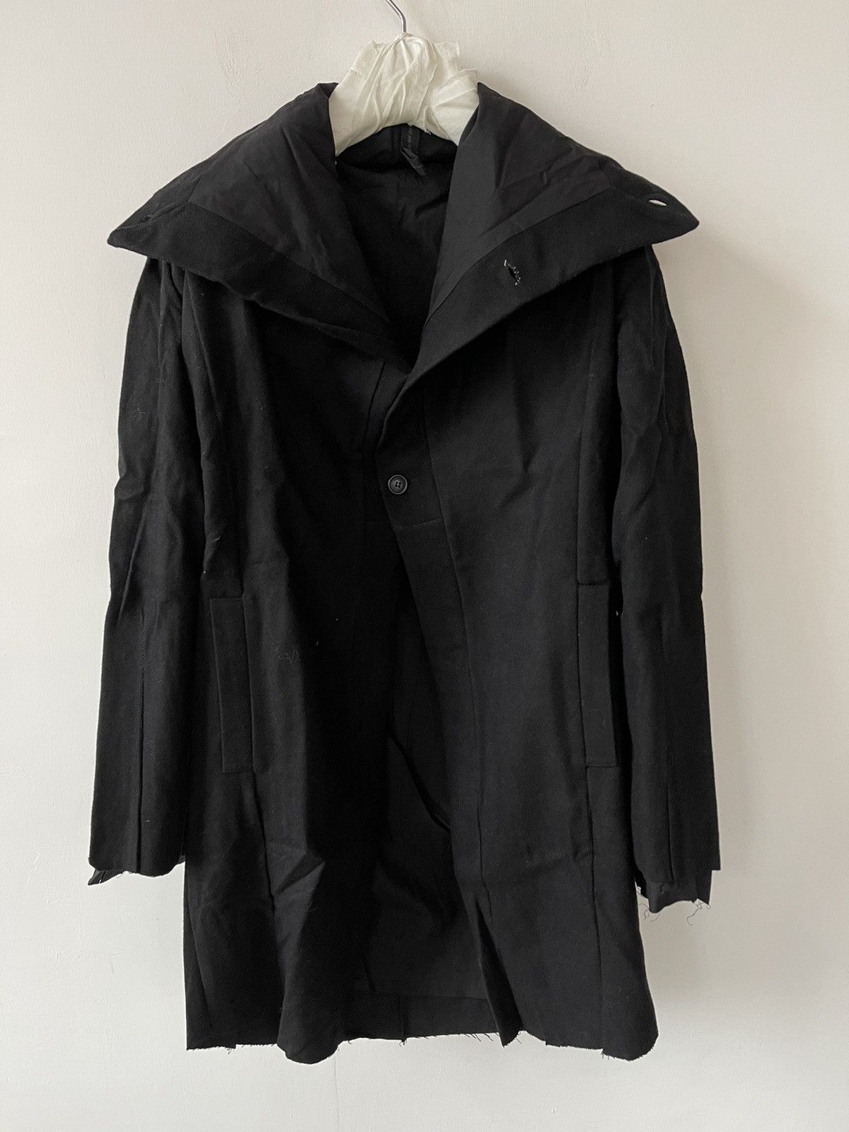 First Aid To The Injured Buttoned Wool Coat Size US S / EU 44-46 / 1 - 2 Thumbnail