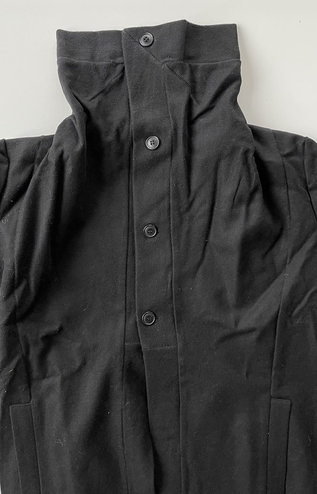 First Aid To The Injured Buttoned Wool Coat Size US S / EU 44-46 / 1 - 6 Thumbnail