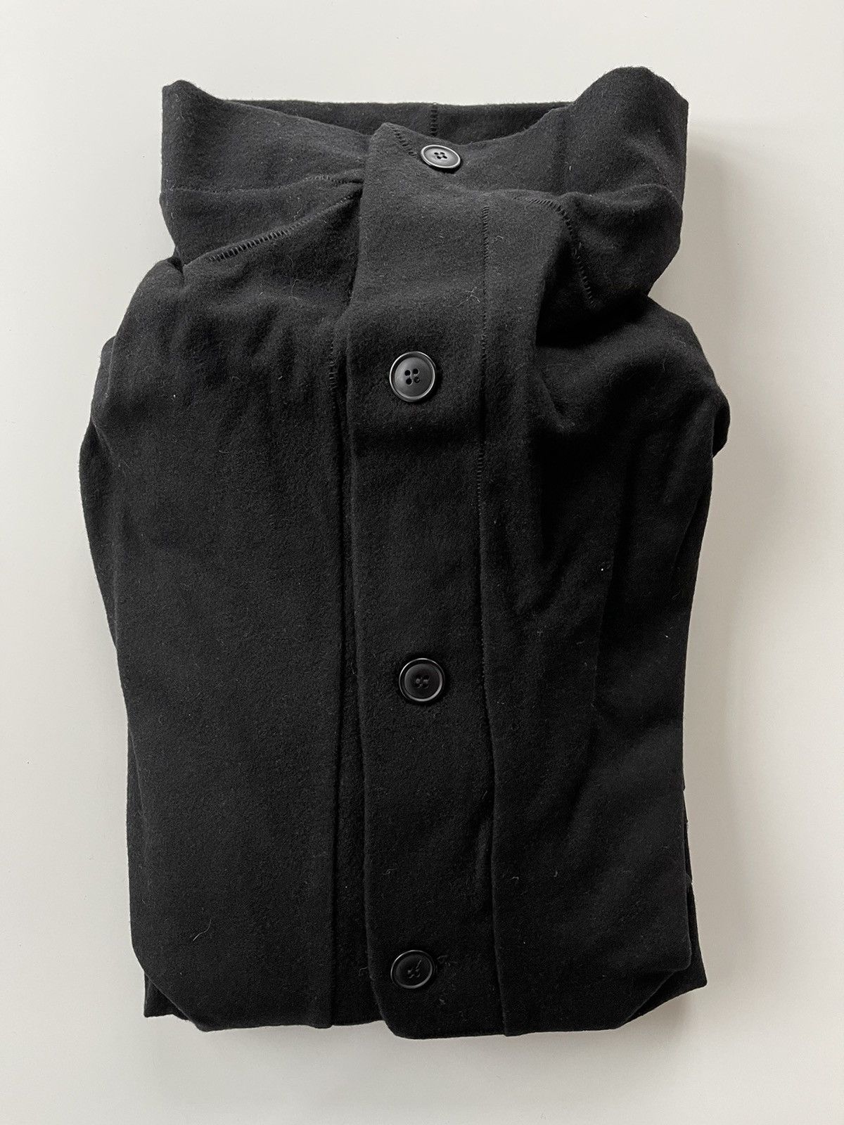 First Aid To The Injured Buttoned Wool Coat Size US S / EU 44-46 / 1 - 4 Thumbnail
