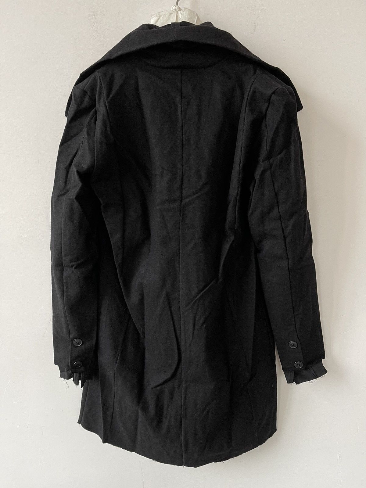First Aid To The Injured Buttoned Wool Coat Size US S / EU 44-46 / 1 - 3 Thumbnail