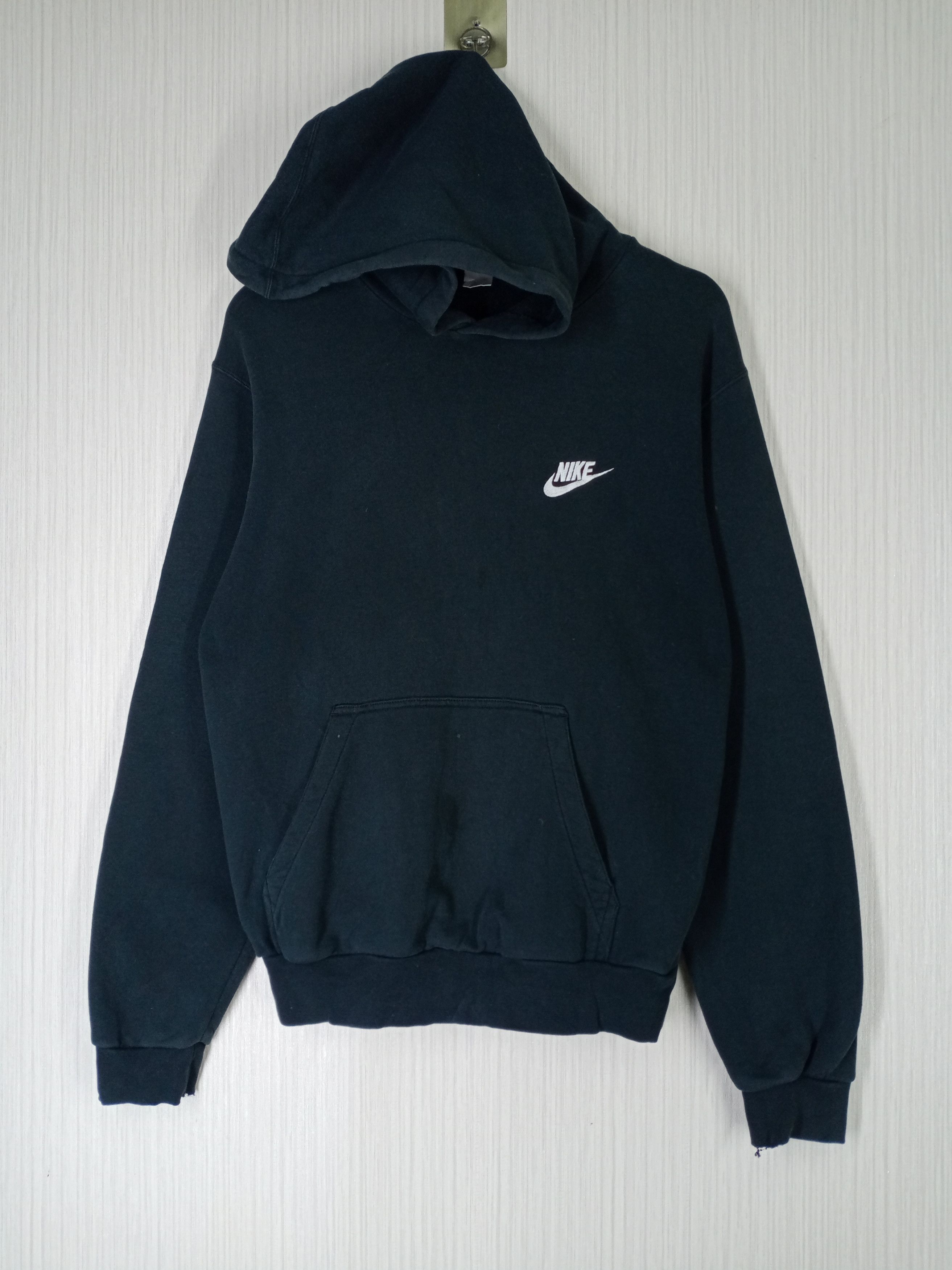 Nike Vintage 90s Nike Hoodie Sweatshirt Size US M / EU 48-50 / 2 - 1 Thumbnail