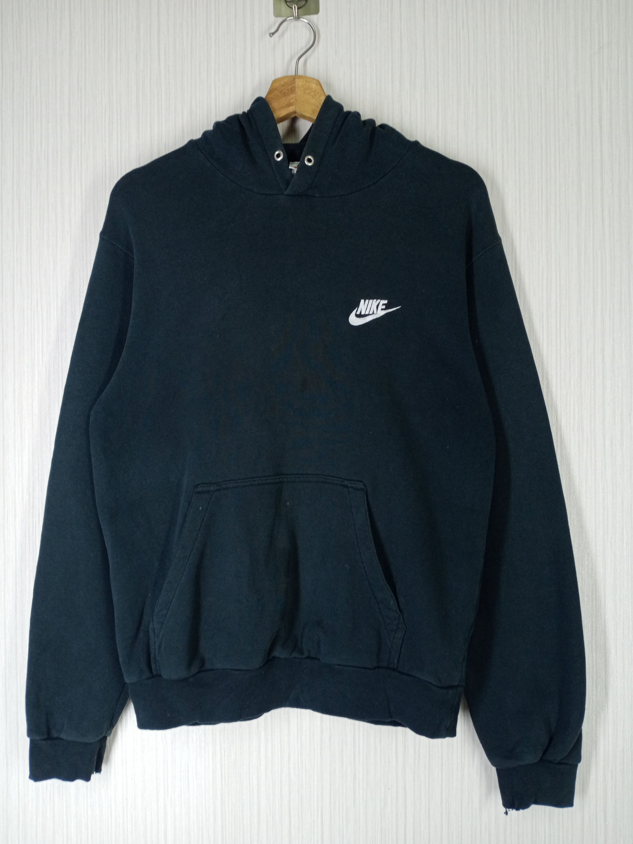 Nike Vintage 90s Nike Hoodie Sweatshirt Size US M / EU 48-50 / 2 - 2 Thumbnail