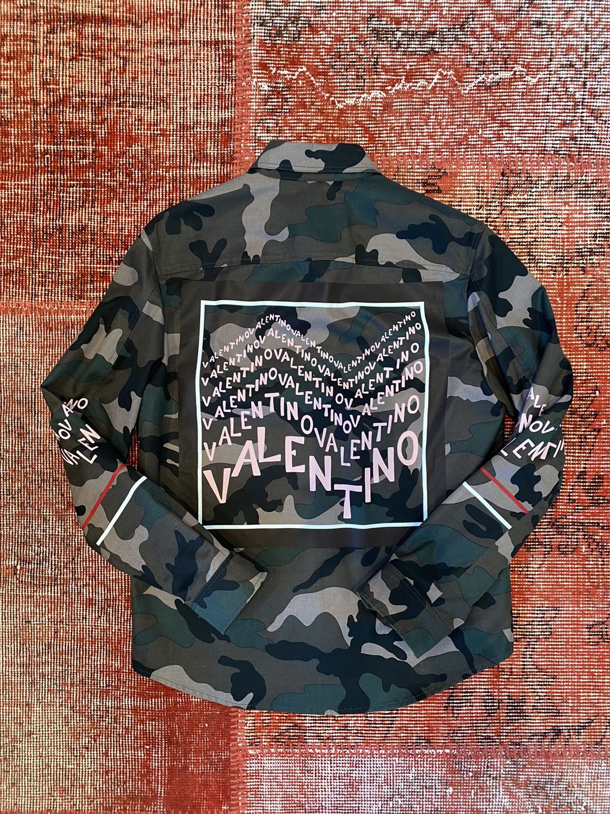 Valentino Valentino Shirt Jacket Camo print size S Size US S / EU 44-46 / 1 - 2 Thumbnail