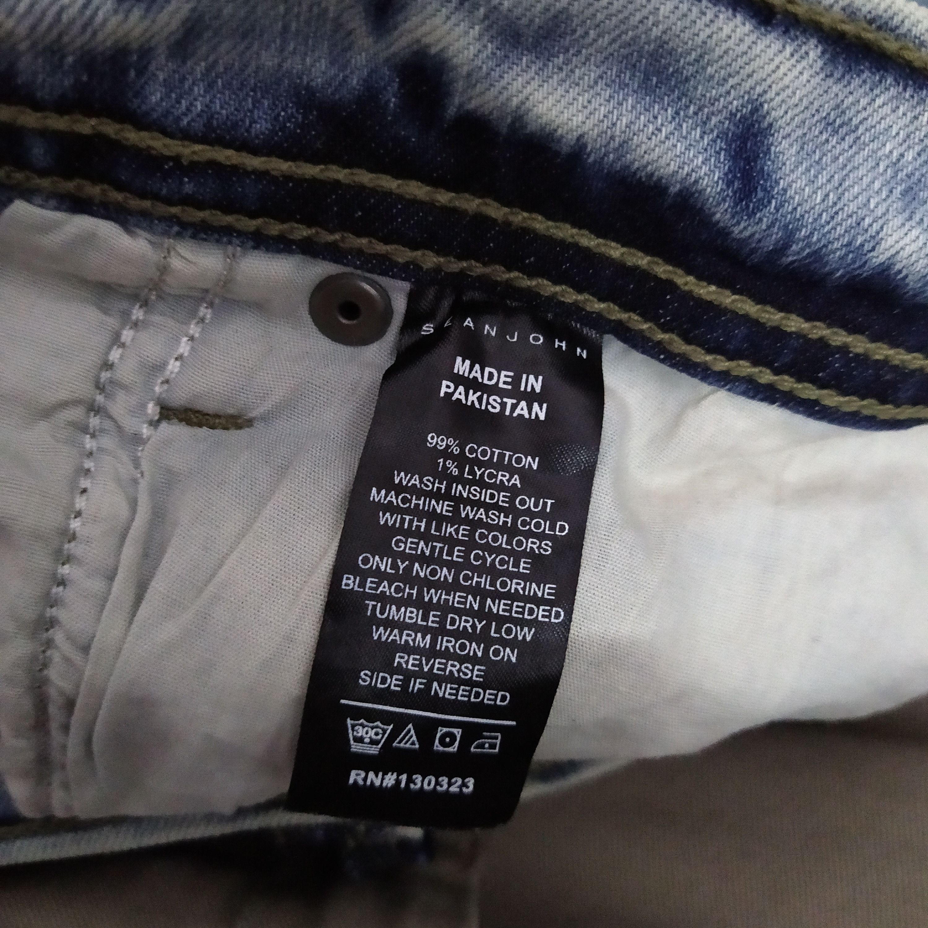 Sean John SEAN JOHN DENIM ACID WASHED (D550) W40 Size US 40 / EU 56 - 11 Thumbnail