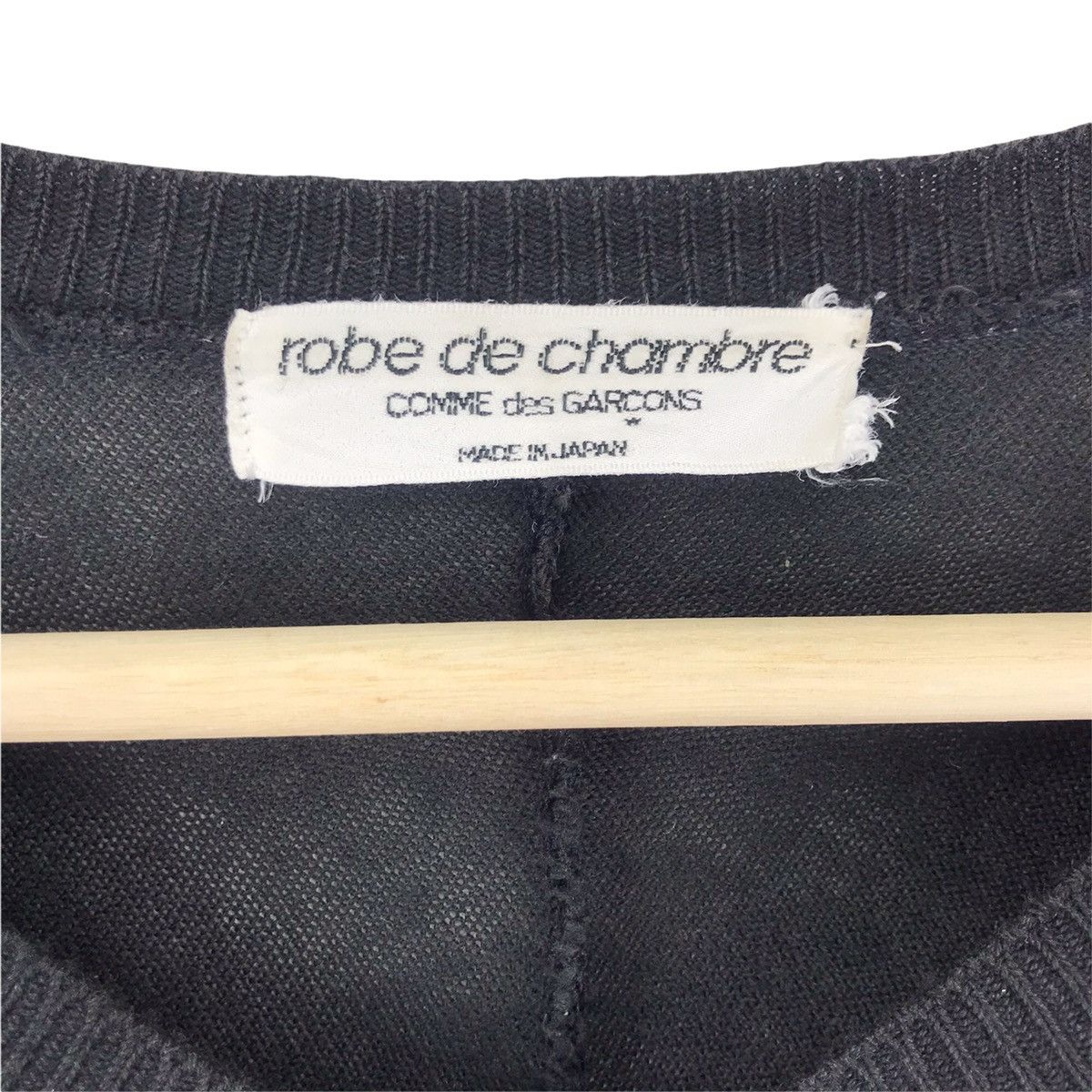 Comme des Garcons Robe De Chambre Distressed Crop Top Cardigan Size M / US 6-8 / IT 42-44 - 5 Thumbnail