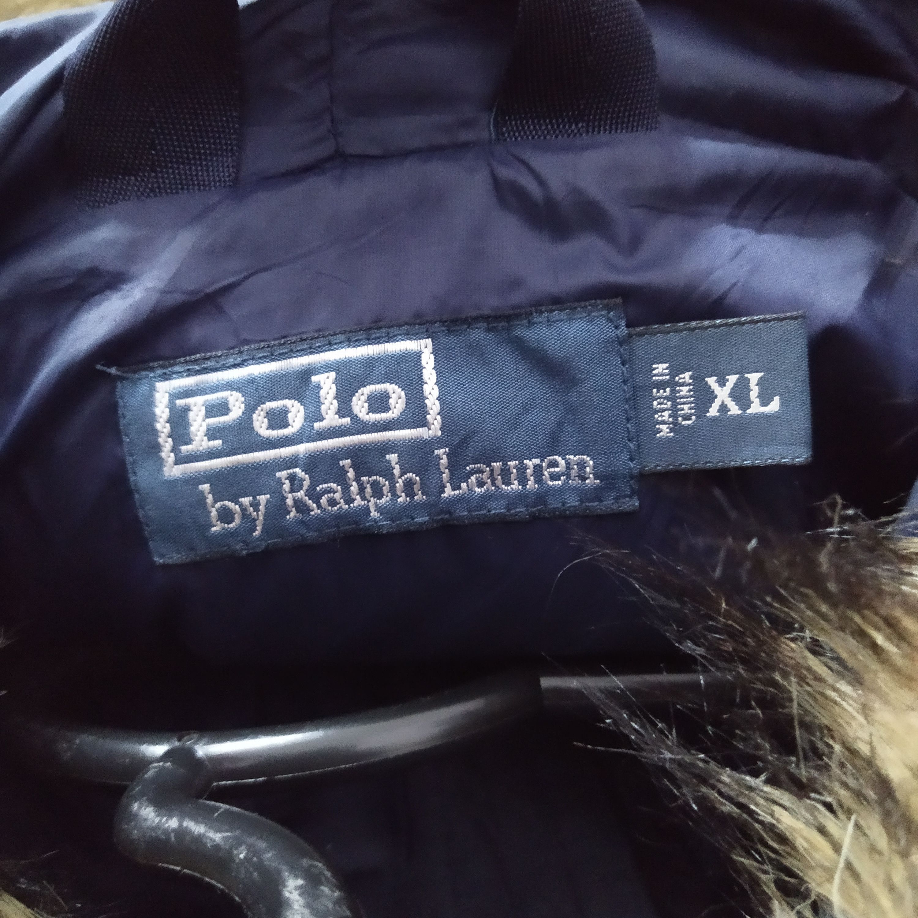 Polo Ralph Lauren × Vintage 90s POLO RALPH LAUREN PUFFLE JACKET FUR (D561) Size US XL / EU 56 / 4 - 16 Thumbnail