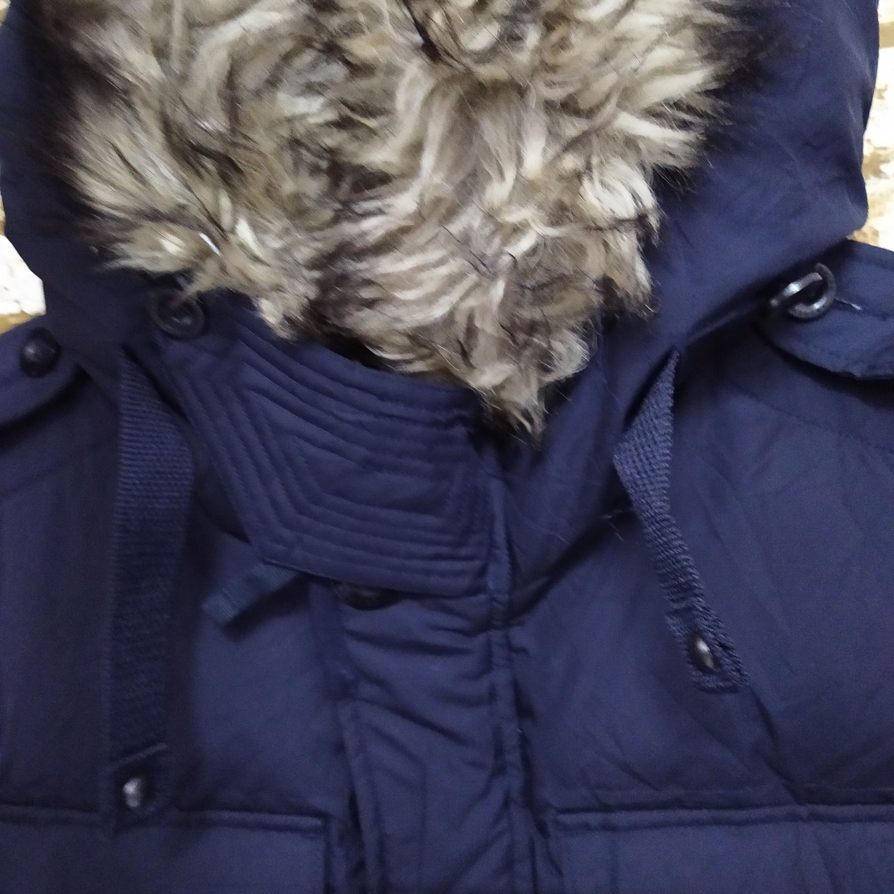 Polo Ralph Lauren × Vintage 90s POLO RALPH LAUREN PUFFLE JACKET FUR (D561) Size US XL / EU 56 / 4 - 8 Thumbnail