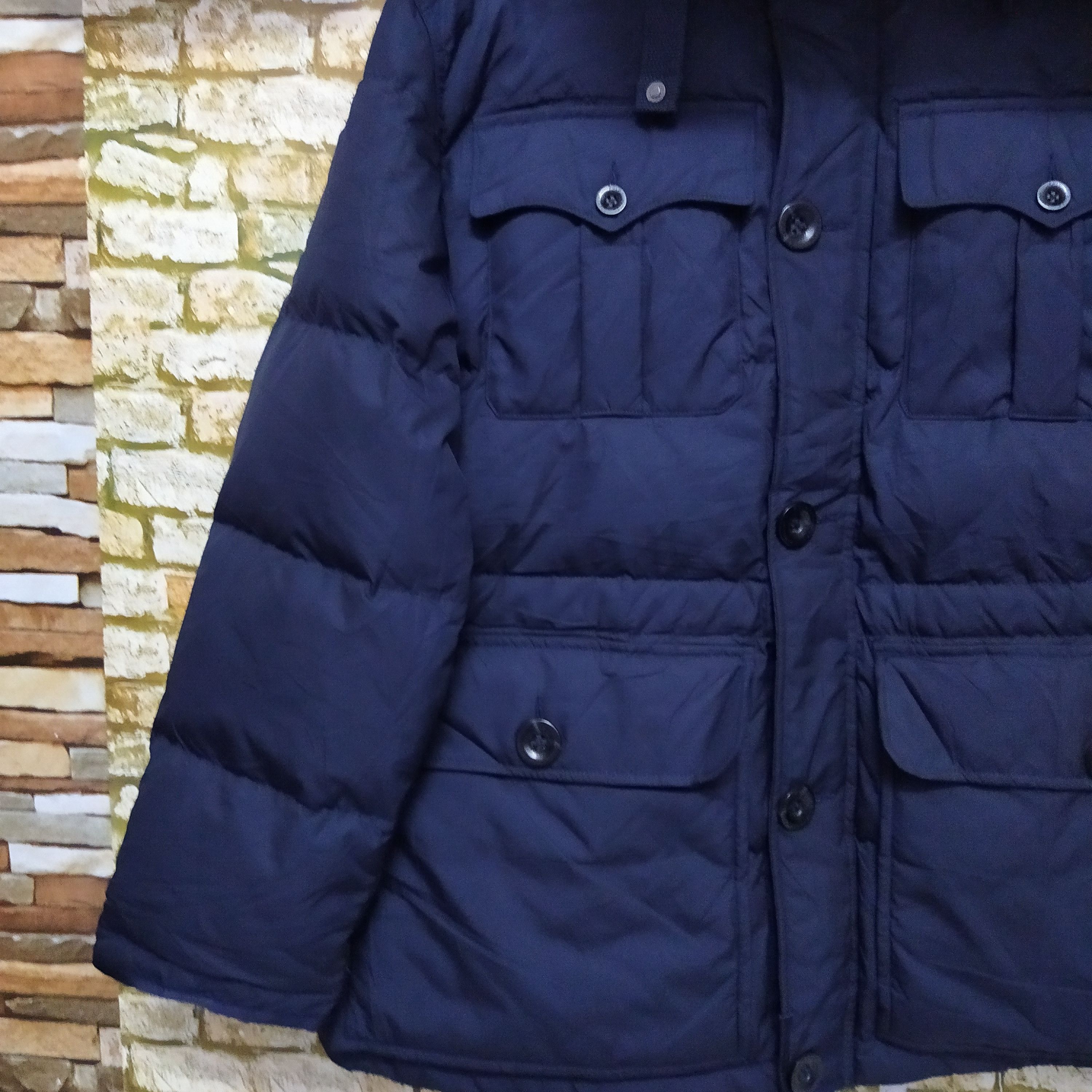 Polo Ralph Lauren × Vintage 90s POLO RALPH LAUREN PUFFLE JACKET FUR (D561) Size US XL / EU 56 / 4 - 2 Thumbnail