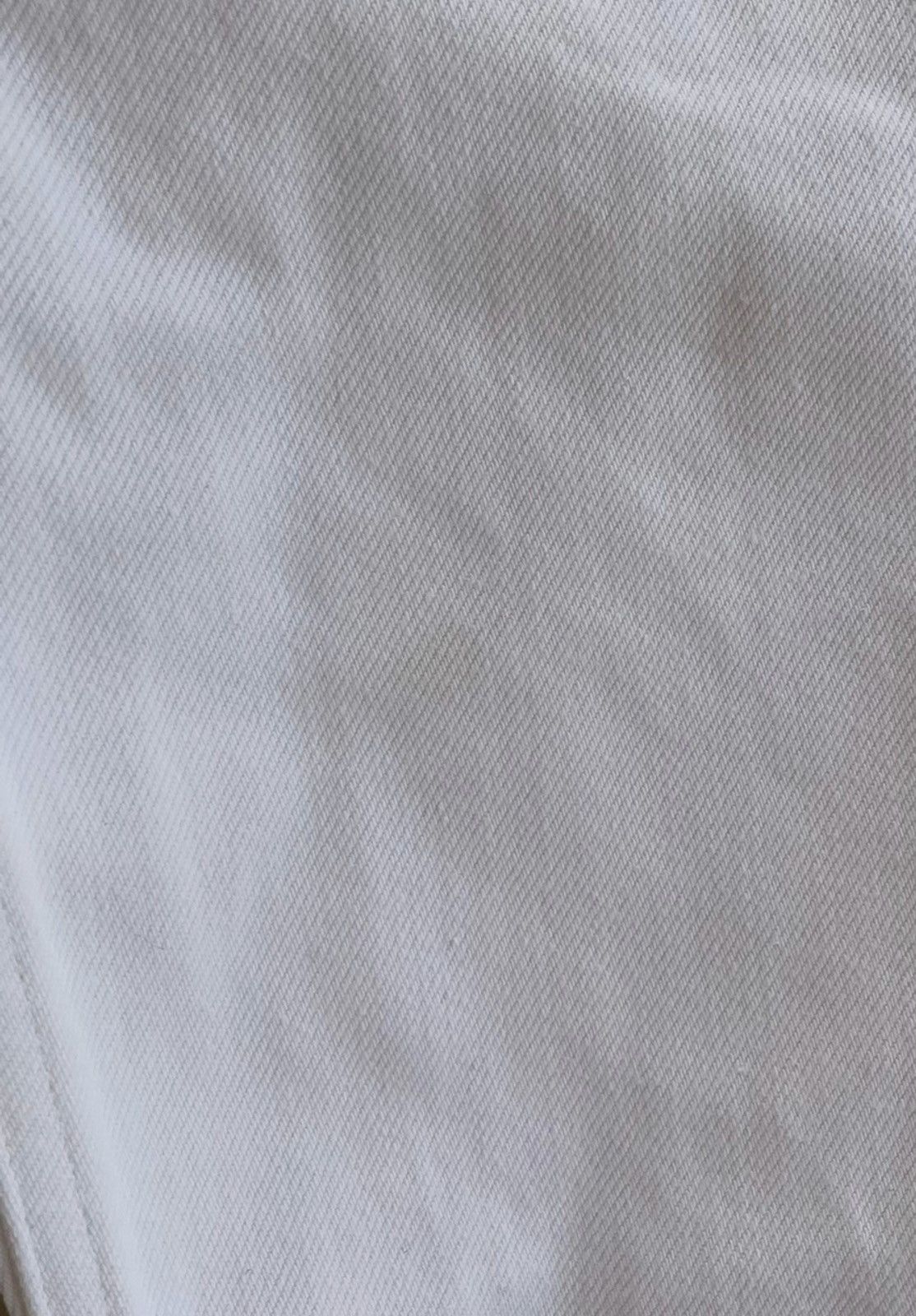 Celine Céline by Phoebe Philo white straight jeans Size 26" / US 2 / IT 38 - 9 Thumbnail