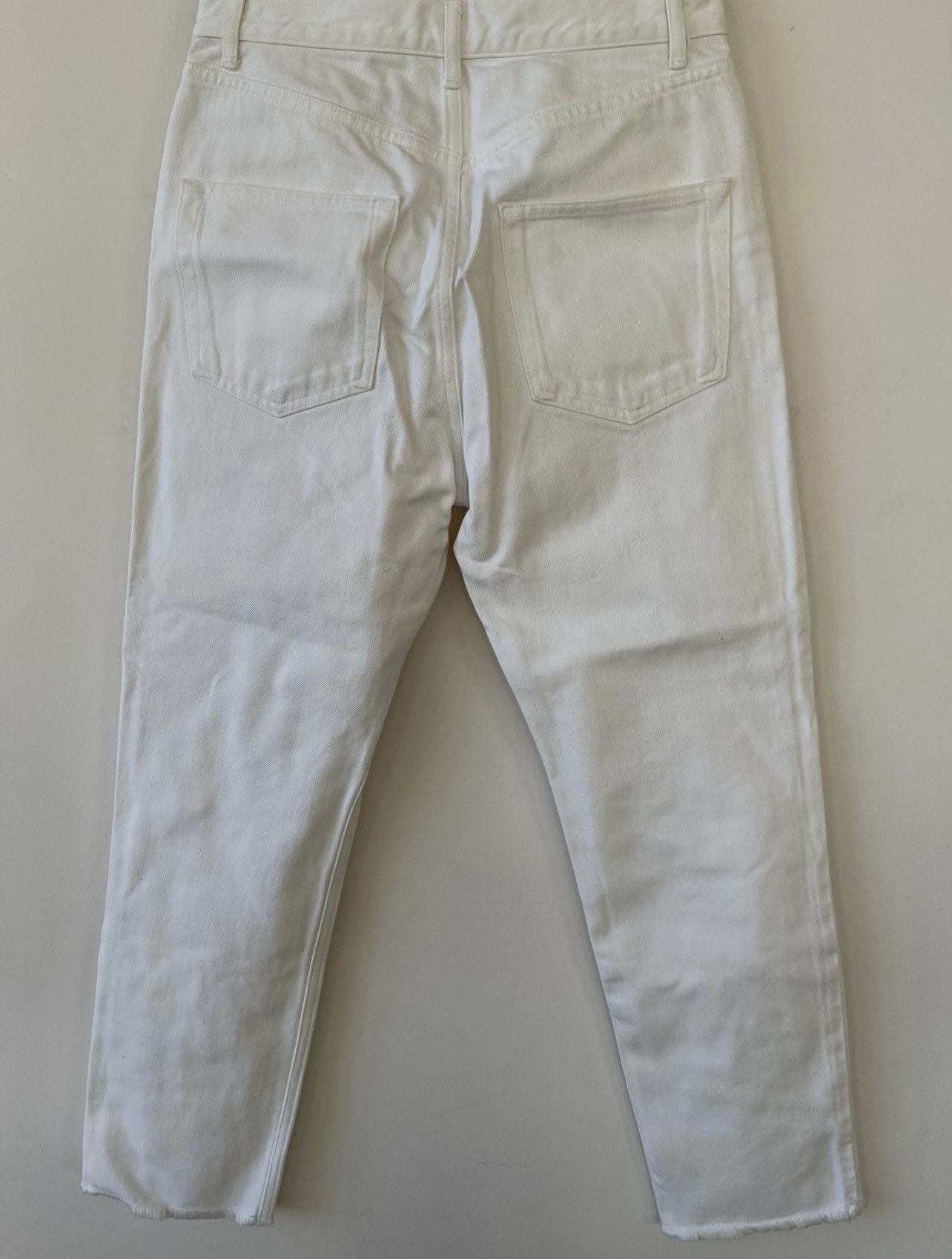 Celine Céline by Phoebe Philo white straight jeans Size 26" / US 2 / IT 38 - 2 Thumbnail