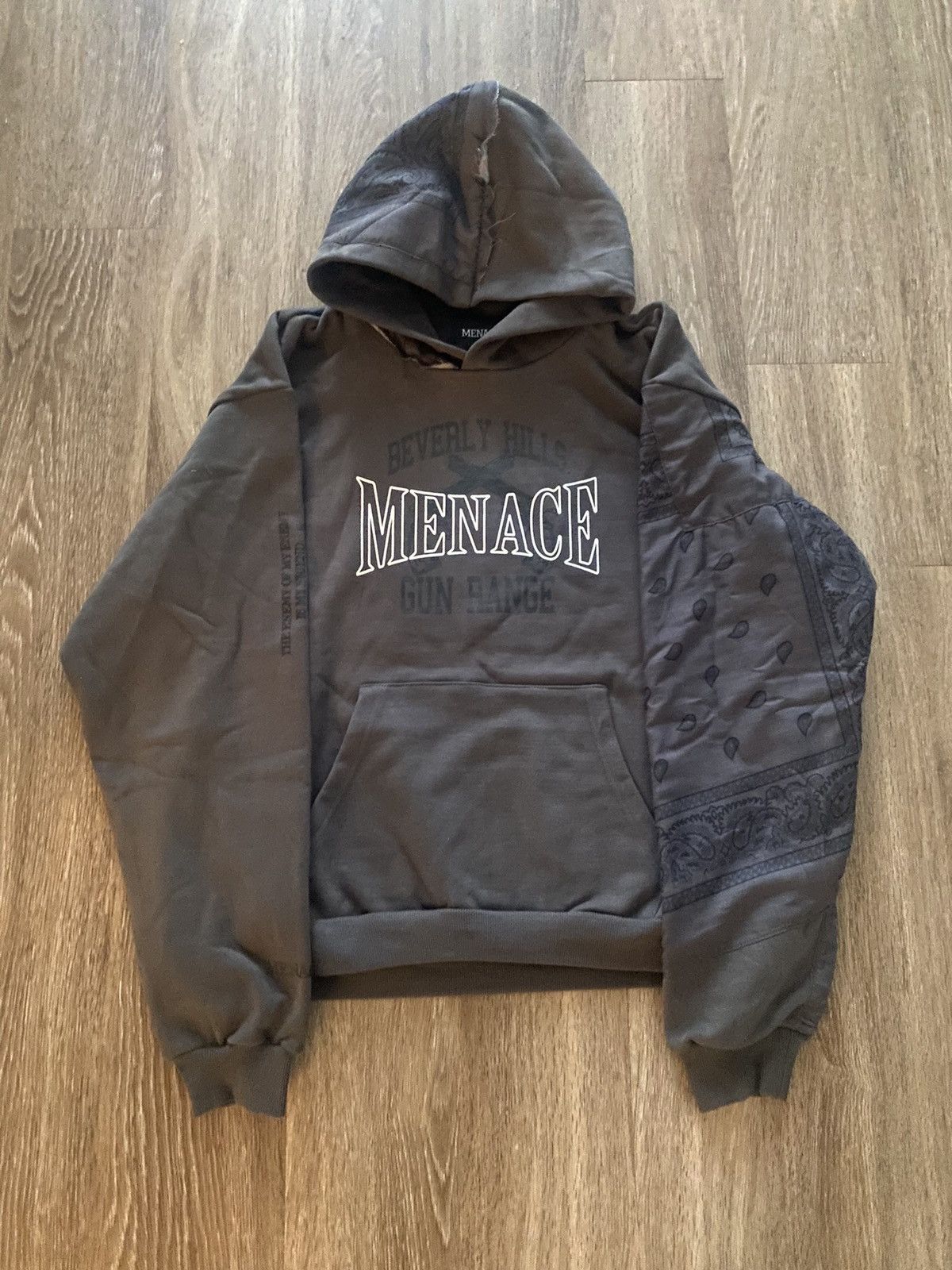 Menace Menace Beverly Hills Gun Range Bandana Hoodie Size US M / EU 48-50 / 2 - 1 Thumbnail