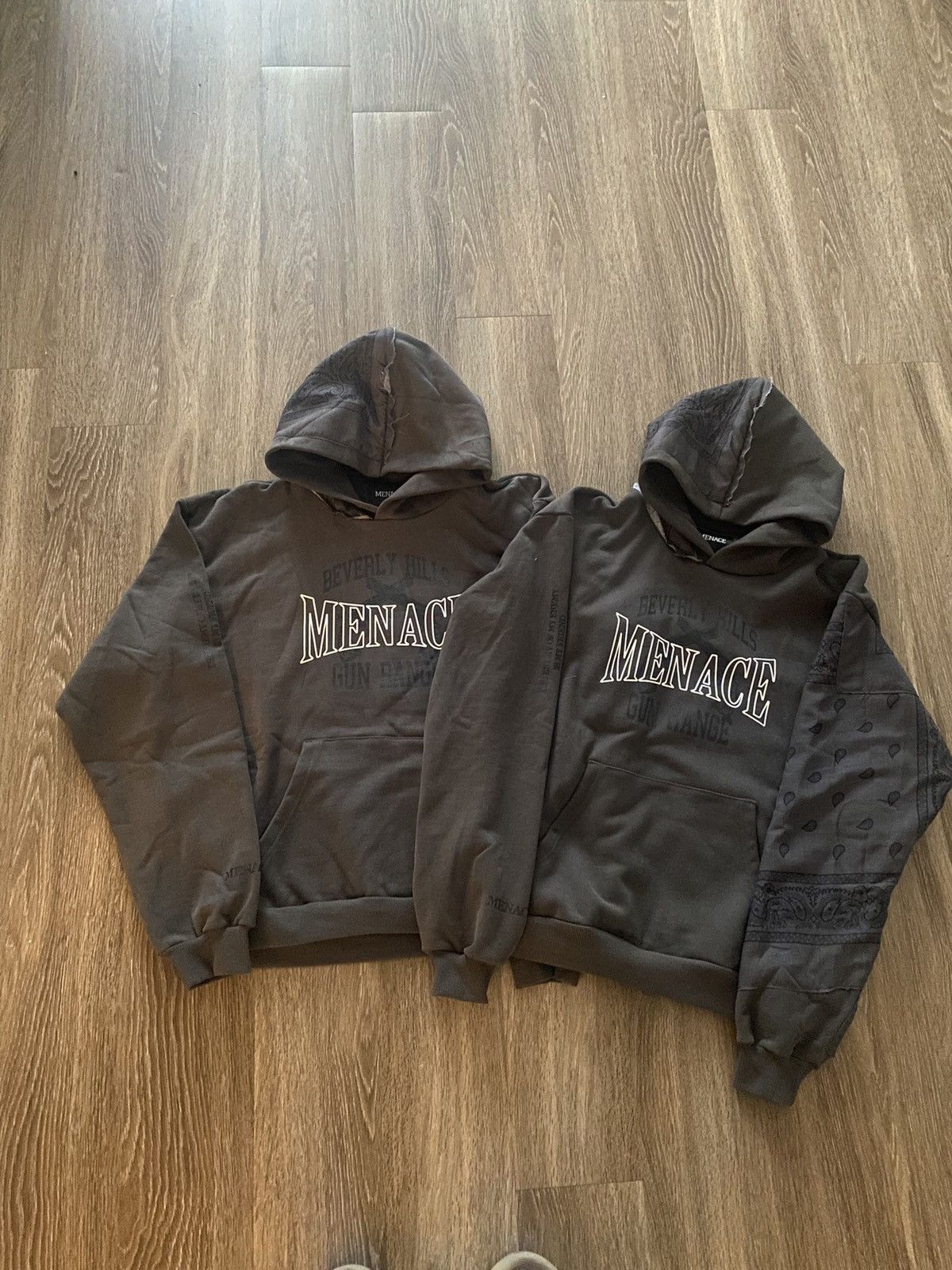Menace Menace Beverly Hills Gun Range Bandana Hoodie Size US M / EU 48-50 / 2 - 2 Thumbnail