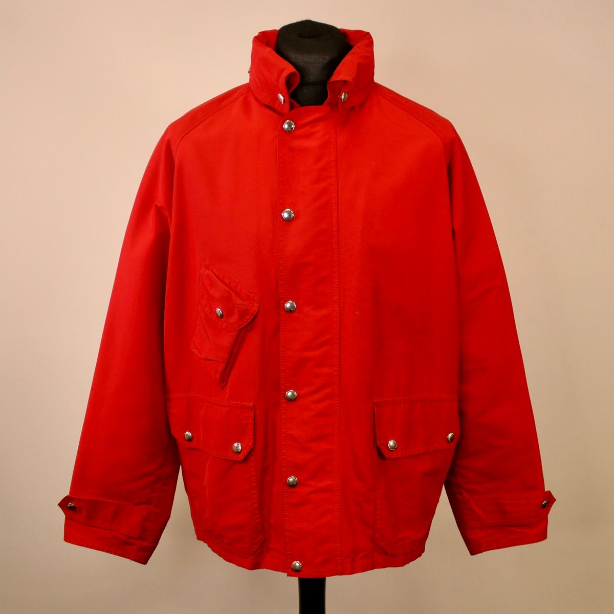 Pre-owned Comme Des Garcons X Junya Watanabe Man Ss05 Waterproof Bondage Strap Jacket In Red
