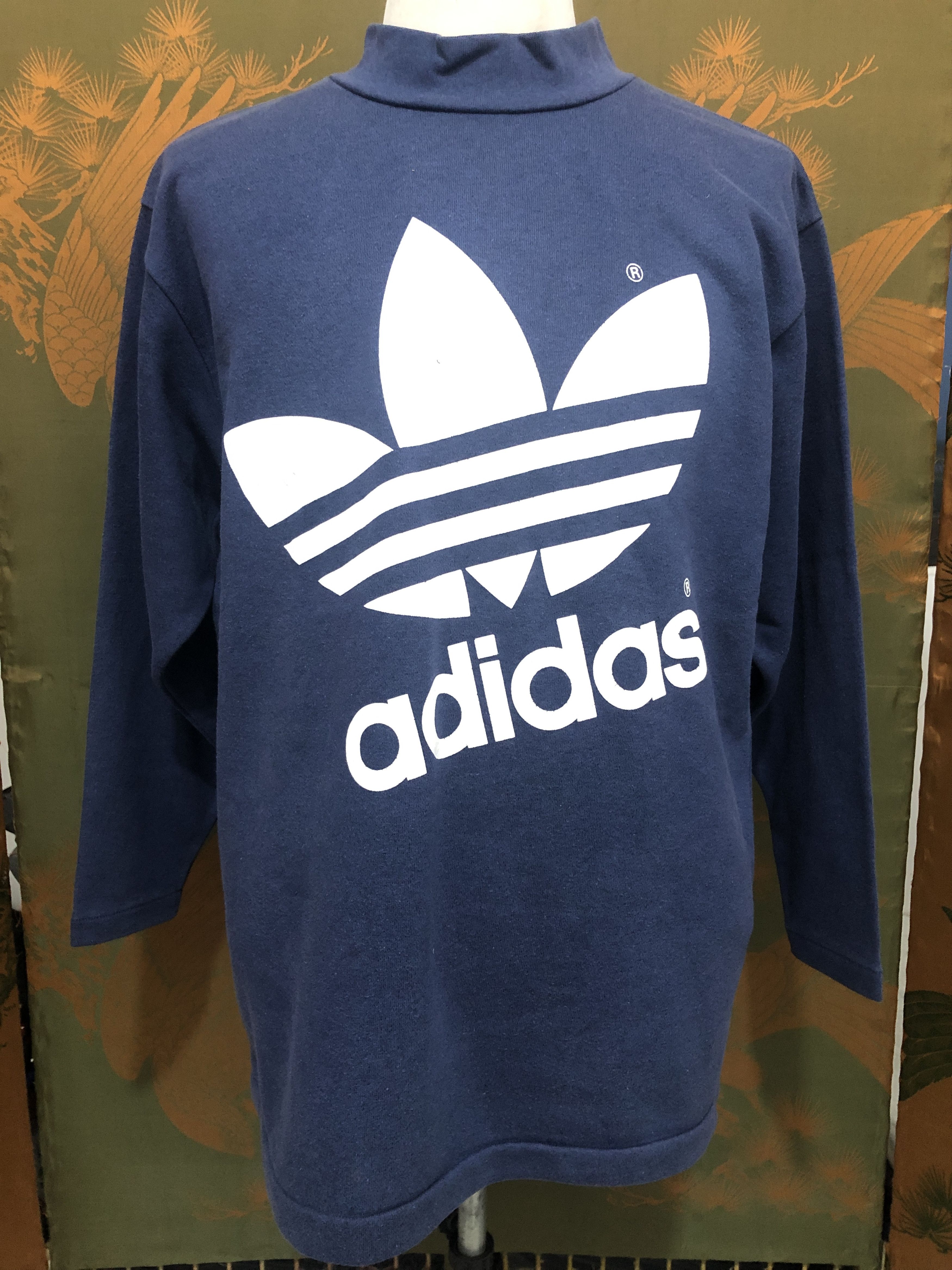 Vintage 90s ADIDAS Trefoil big logo sweatshirt (adidas)