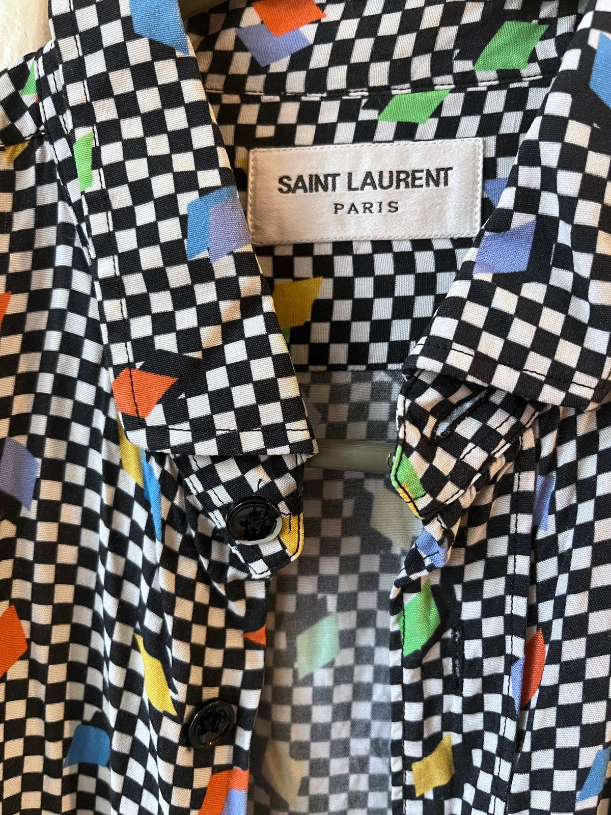 Saint Laurent Paris SAMPLE SS16 Saint Laurent Surf Sound 🌴 shirt Size US S / EU 44-46 / 1 - 3 Thumbnail